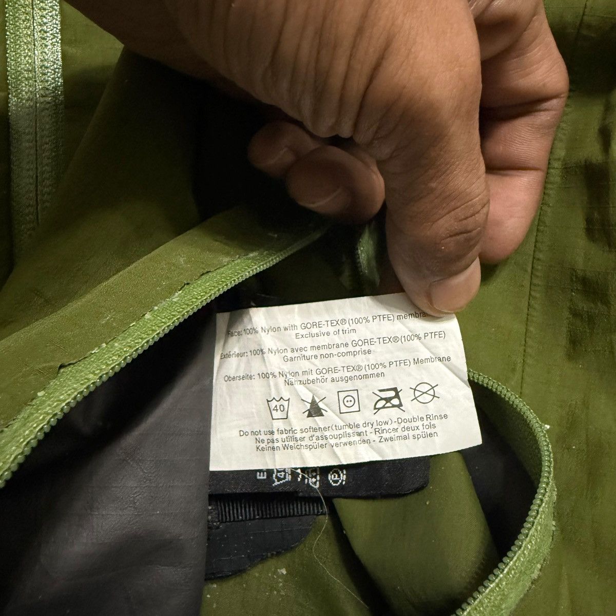 Arc'teryx Arcteryx Goretex Paclite Shell Nylon Jacket Size US L / EU 52-54 / 3 - 8 Thumbnail