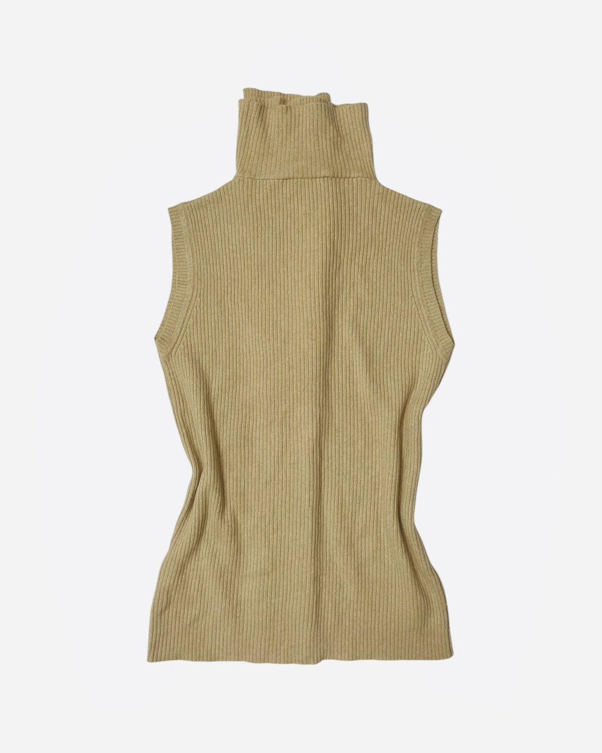 Gianfranco Ferre Gianfranco Ferre Y2K Asymmetrical Draped Sleeveless Knit Top Size M / US 6-8 / IT 42-44 - 6 Thumbnail
