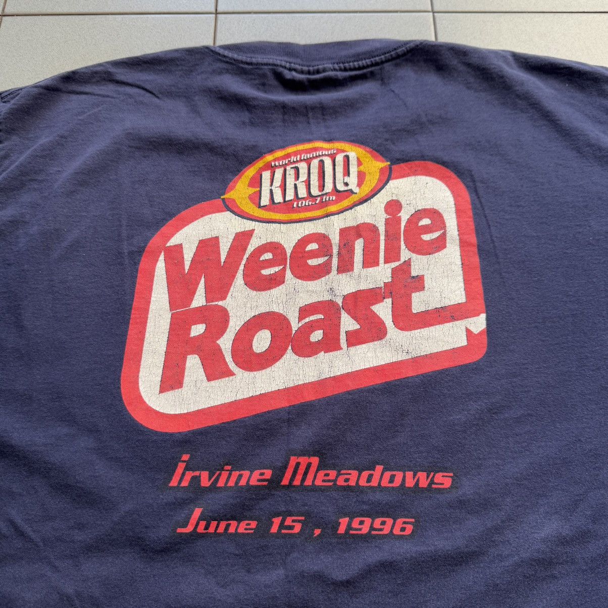 Vintage Vintage KROQ Weenie Roast 1996 Tee Size US XL / EU 56 / 4 - 7 Thumbnail