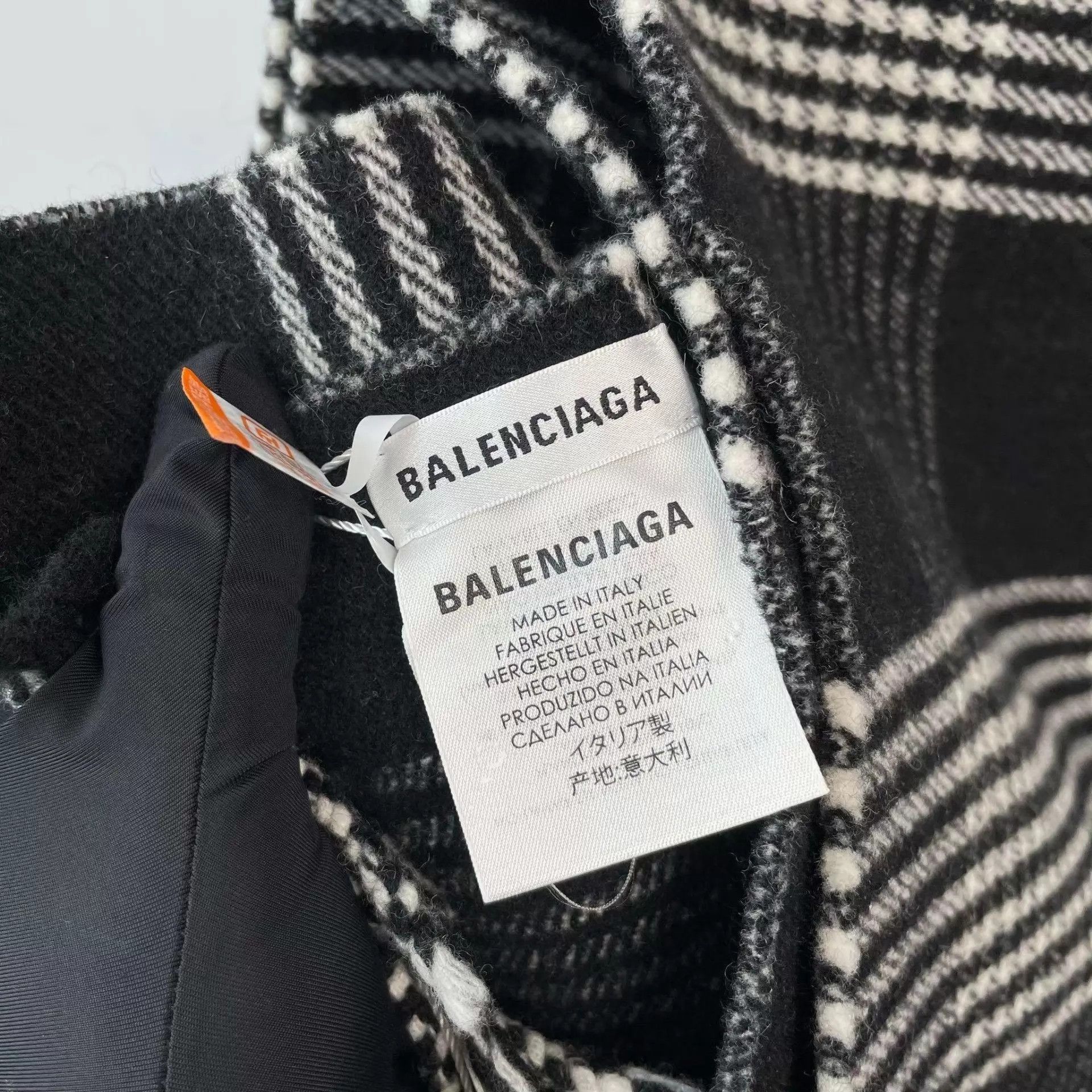 Balenciaga Balenciaga 98 New Colorblock Scarf 35x242 Size ONE SIZE - 5 Thumbnail