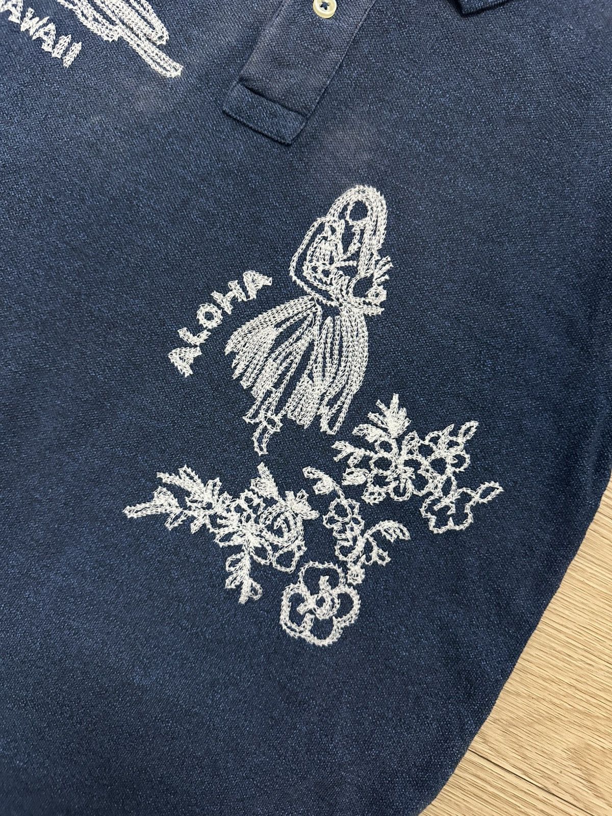 Beauty Beast × Polo Ralph Lauren × Ralph Lauren Rare And Beautiful Polo Ralph Lauren Hawaii Aloha Embroidery Size US M / EU 48-50 / 2 - 8 Thumbnail