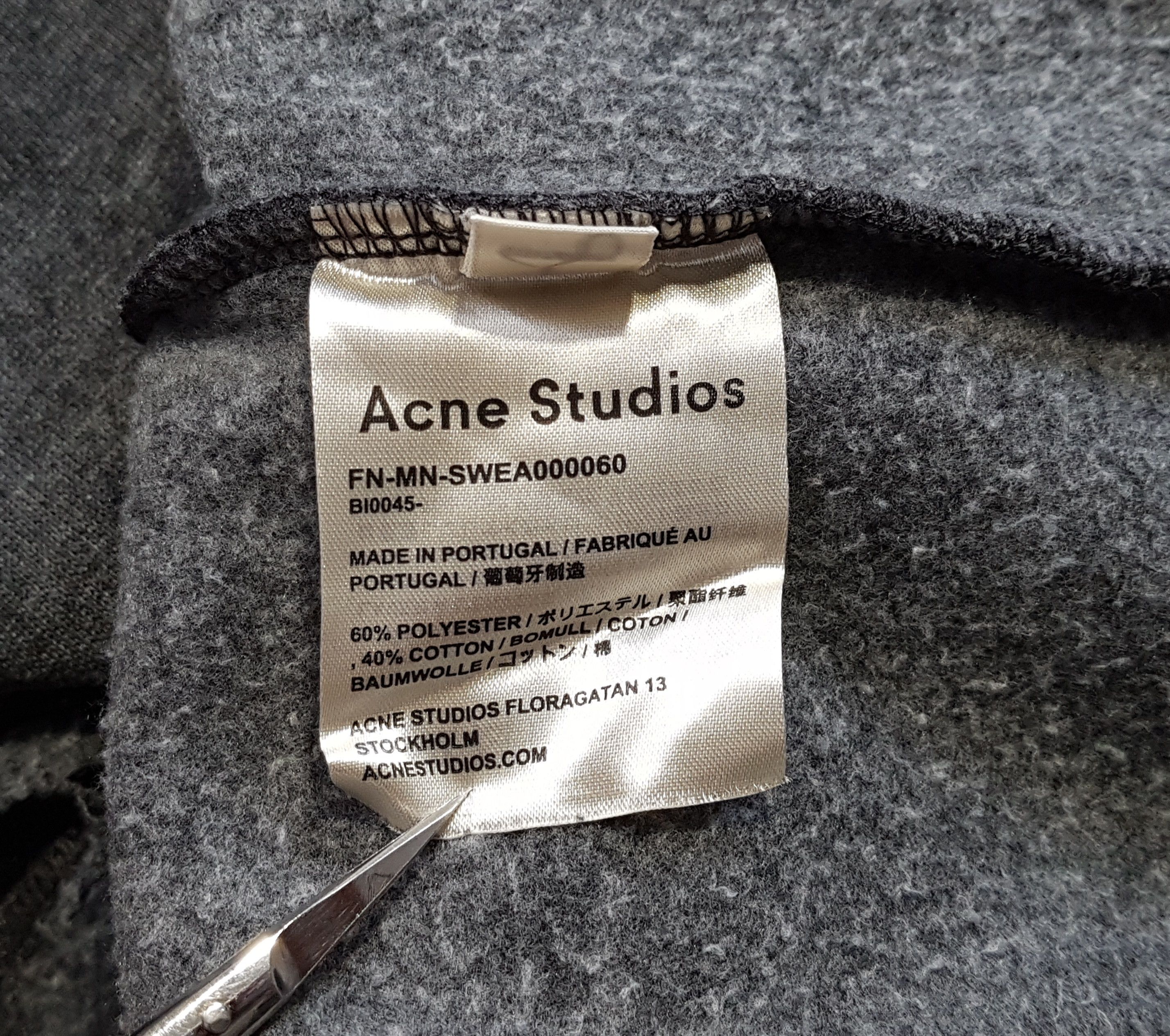 Acne Studios Acne Studios Fenton Video Hoodie Sweatshirt sz S Size US S / EU 44-46 / 1 - 7 Thumbnail
