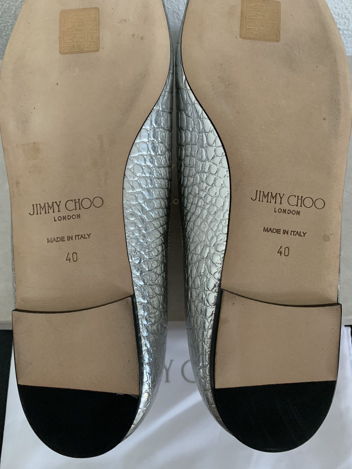 Jimmy Choo Jimmy Choo Leather Mocassino Retail €650 Size US 10 / IT 40 - 17 Thumbnail