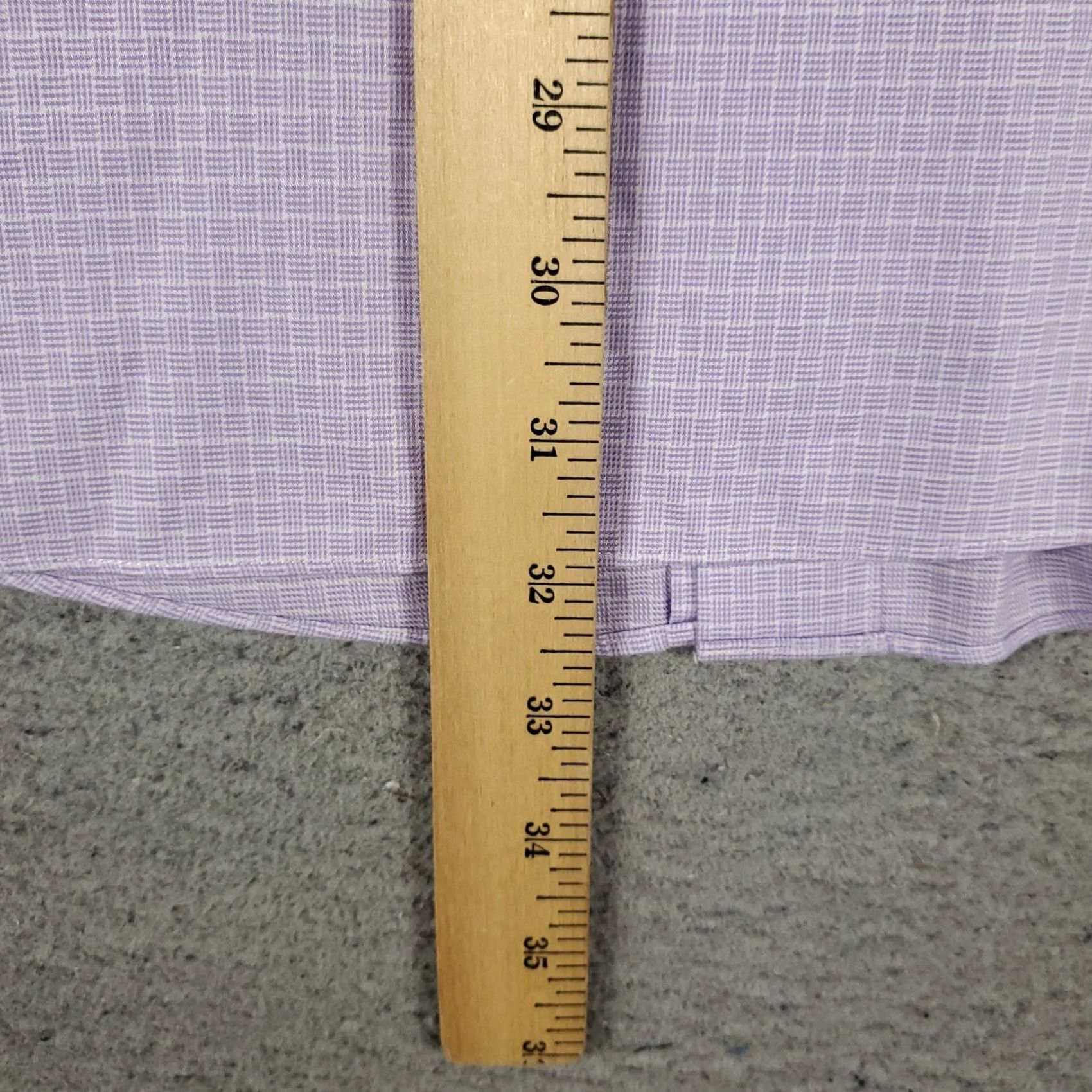 Brooks Brothers Brooks Brothers Shirt Mens 18 Purple Plaid Regent Button Up Long Sleeve Size US XXL / EU 58 / 5 - 4 Thumbnail