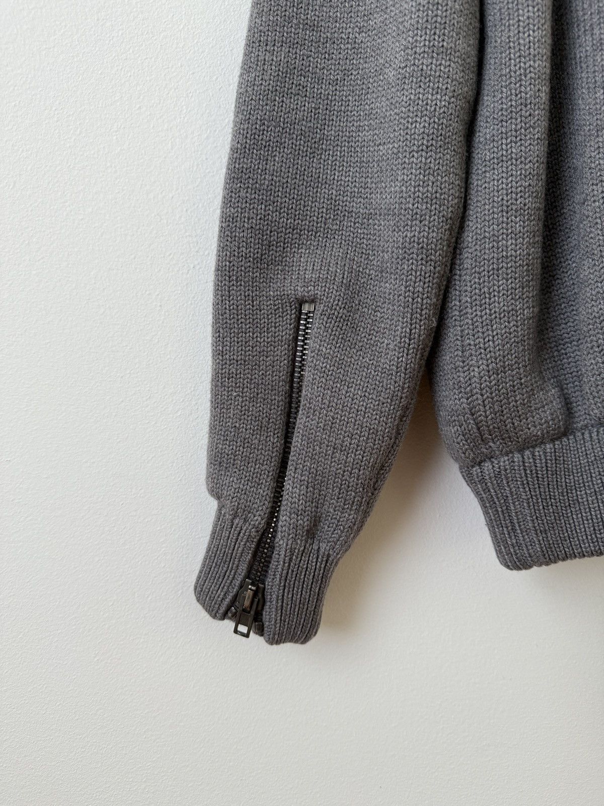 Maison Margiela 5 Zip Wool Knit Sweater Size US M / EU 48-50 / 2 - 13 Thumbnail