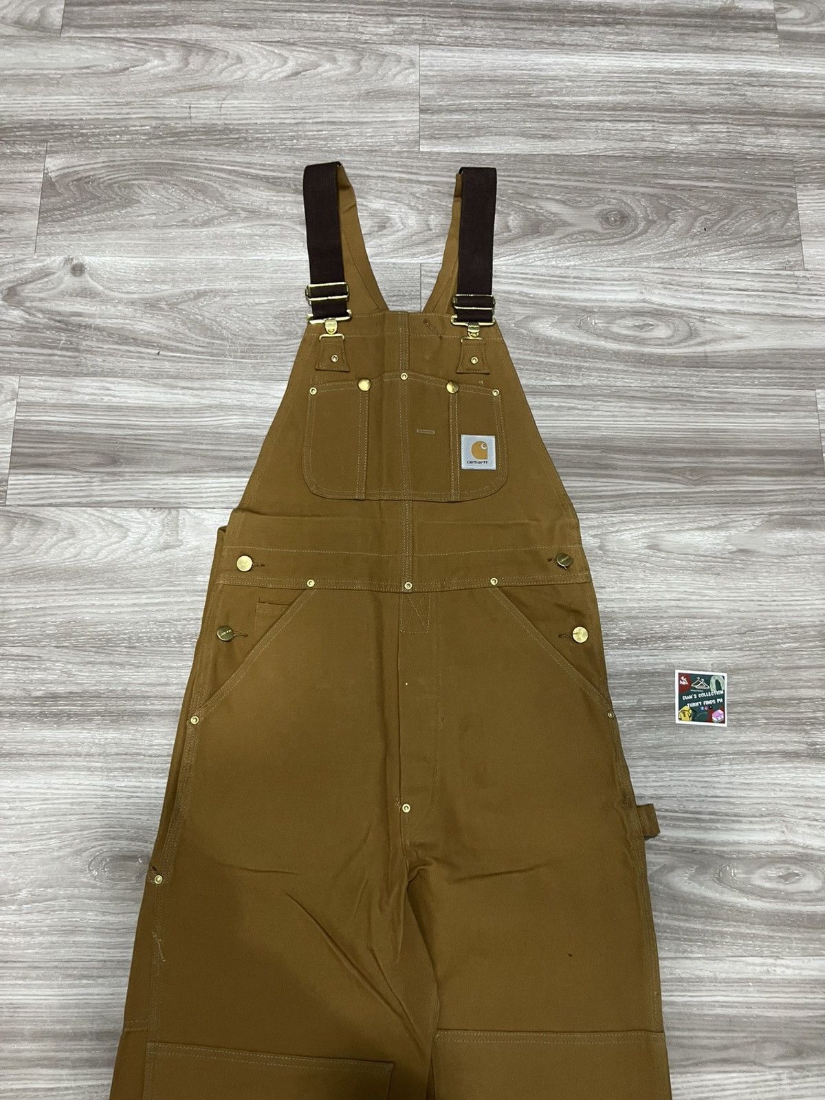 Carhartt 1996 Vintage Carhartt Overall Bib (VERY RARE 🔥) Size US 30 / EU 46 - 1 Thumbnail