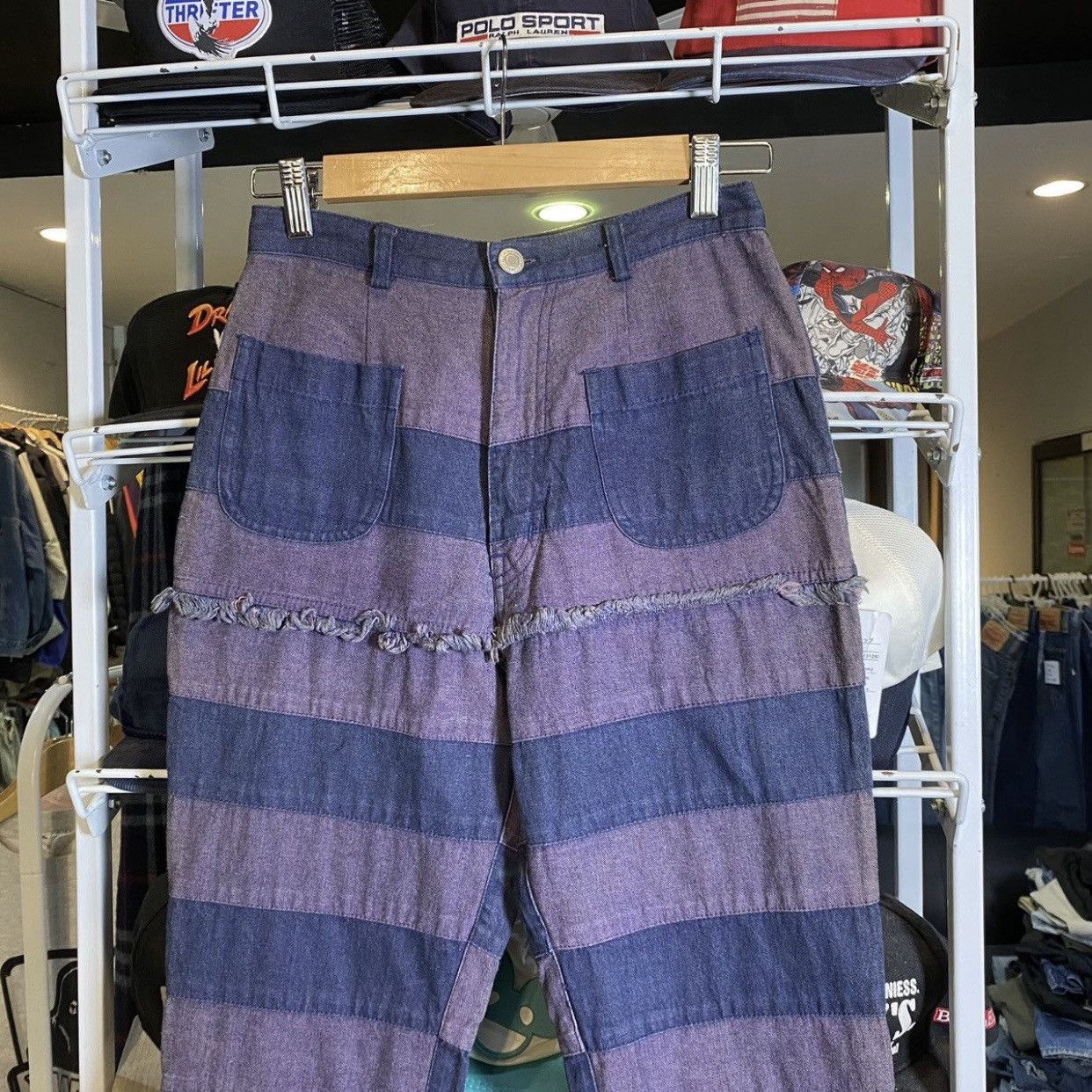 Hysteric Glamour Chocolat Hysteric Glamour Kinky "Hagi" Jeans 26"-28" Purple Size 26" / US 2 / IT 38 - 3 Thumbnail