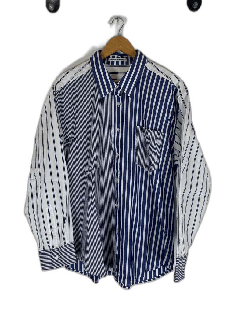 Alexander Wang Alexander Wang Striped Long Sleeve Shirt-yf Size US L / EU 52-54 / 3 - 1 Thumbnail