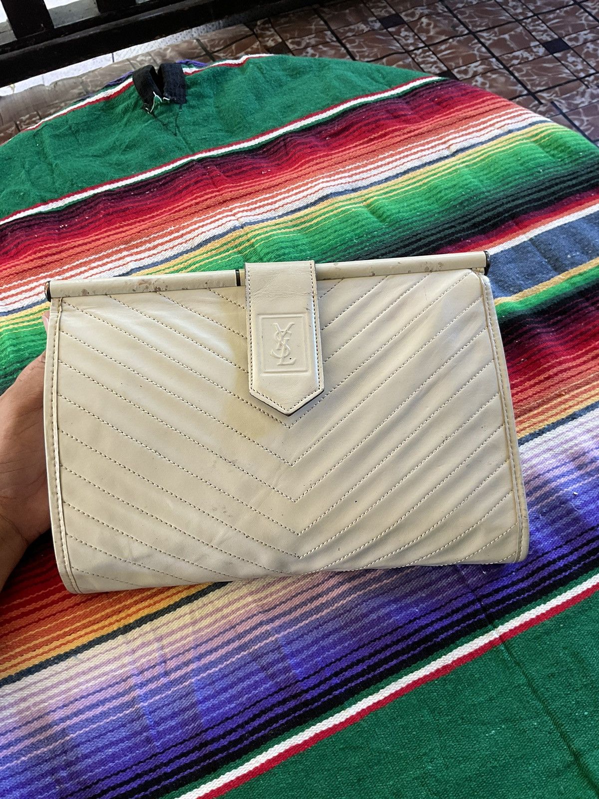 Japanese Brand × Yves Saint Laurent Vintage YSL clutch bag Size ONE SIZE - 1 Thumbnail