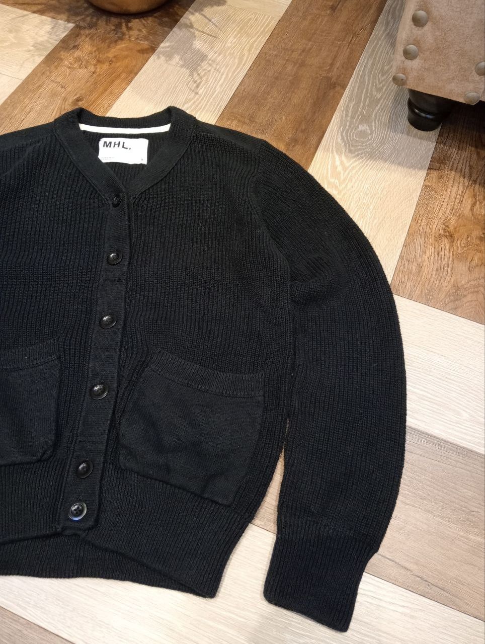Margaret Howell MARGARET HOWELL BLACK KNITTED SWEATER Size M / US 6-8 / IT 42-44 - 3 Thumbnail