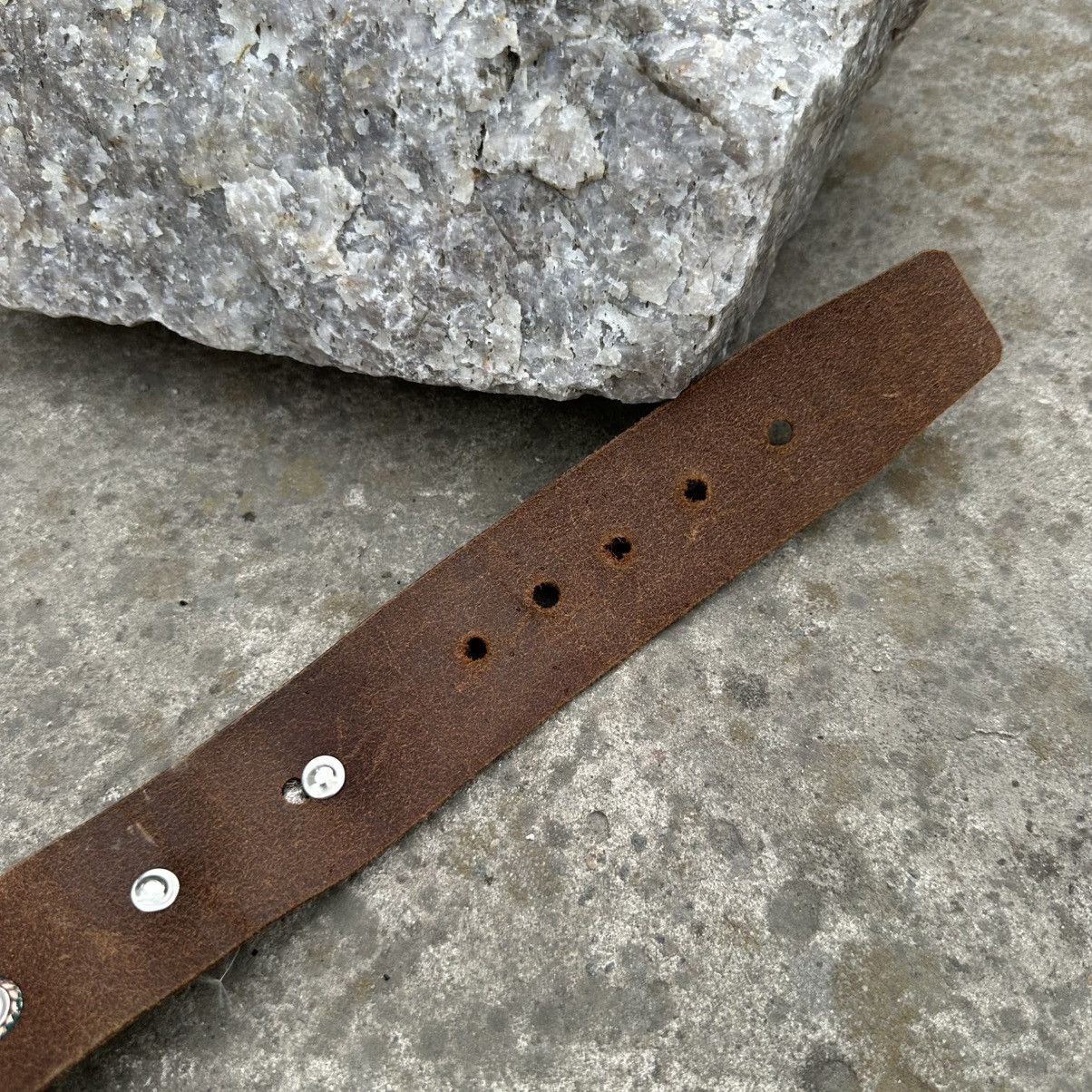 20471120 × Japanese Brand × Numero 00 Vintage Japanese Style Leather Belt Cowboy Style Y2K Archive Size ONE SIZE - 9 Thumbnail