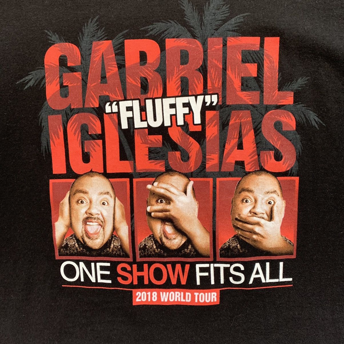 Other Gabriel Iglesias “Fluffy” One Show Fits All 2018 Tour Tee Size US S / EU 44-46 / 1 - 5 Thumbnail