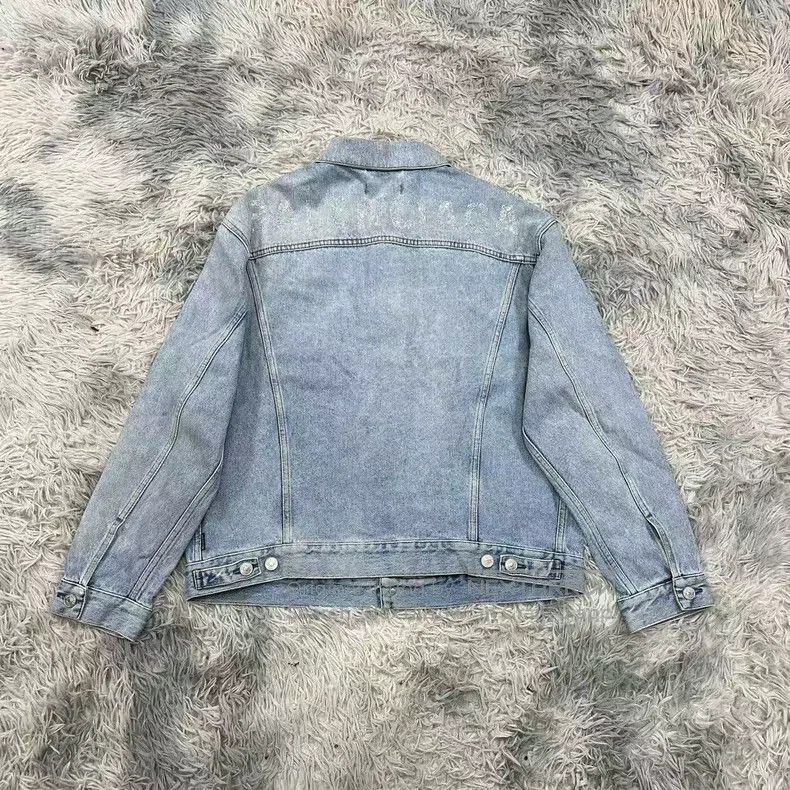 Balenciaga Balenciaga Studded Denim Jacket Size XS / US 0-2 / IT 36-38 - 2 Thumbnail