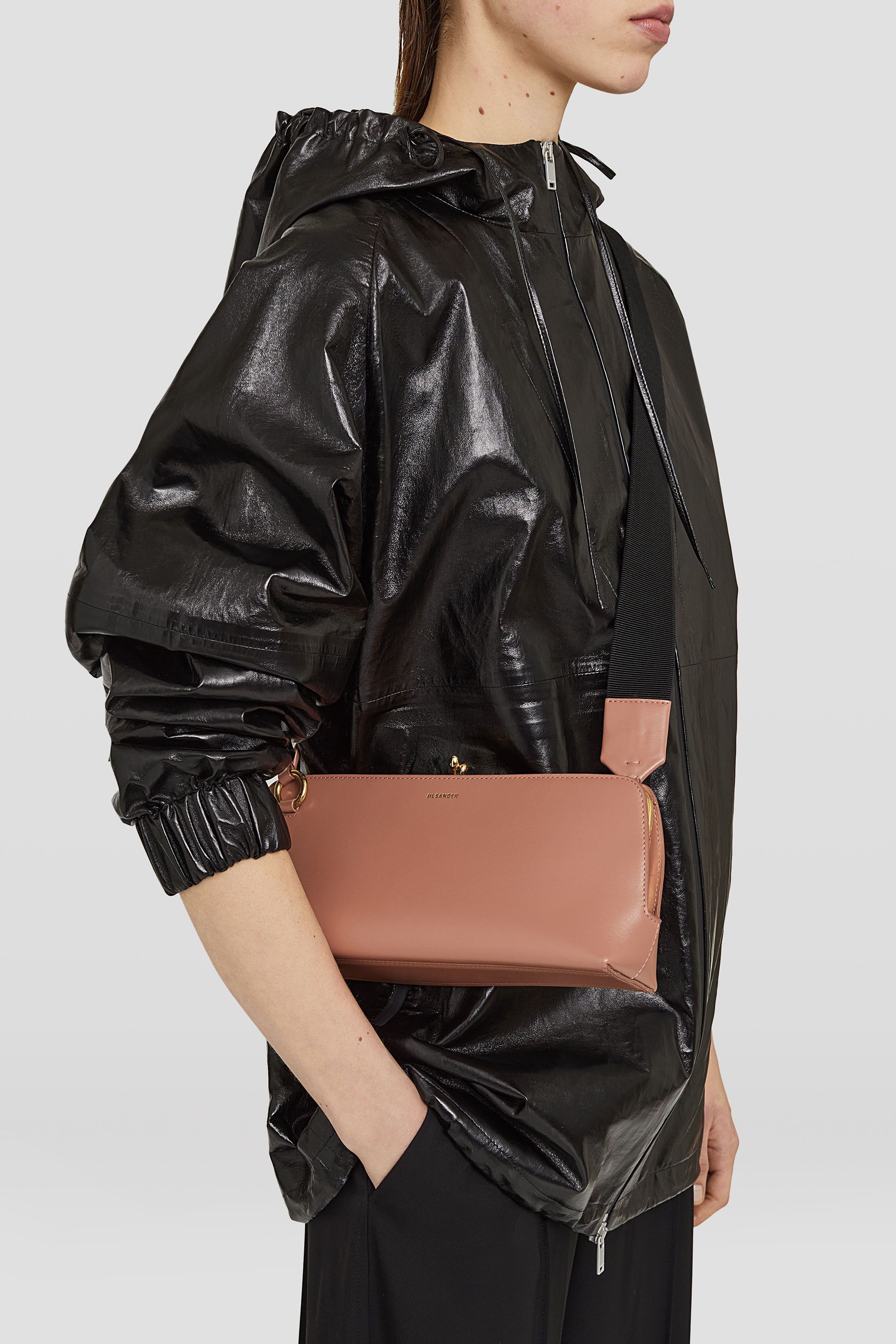 Jil Sander o1loc1c1124 Size: OS/Goji Flat Tape in Brown Size ONE SIZE - 5 Thumbnail