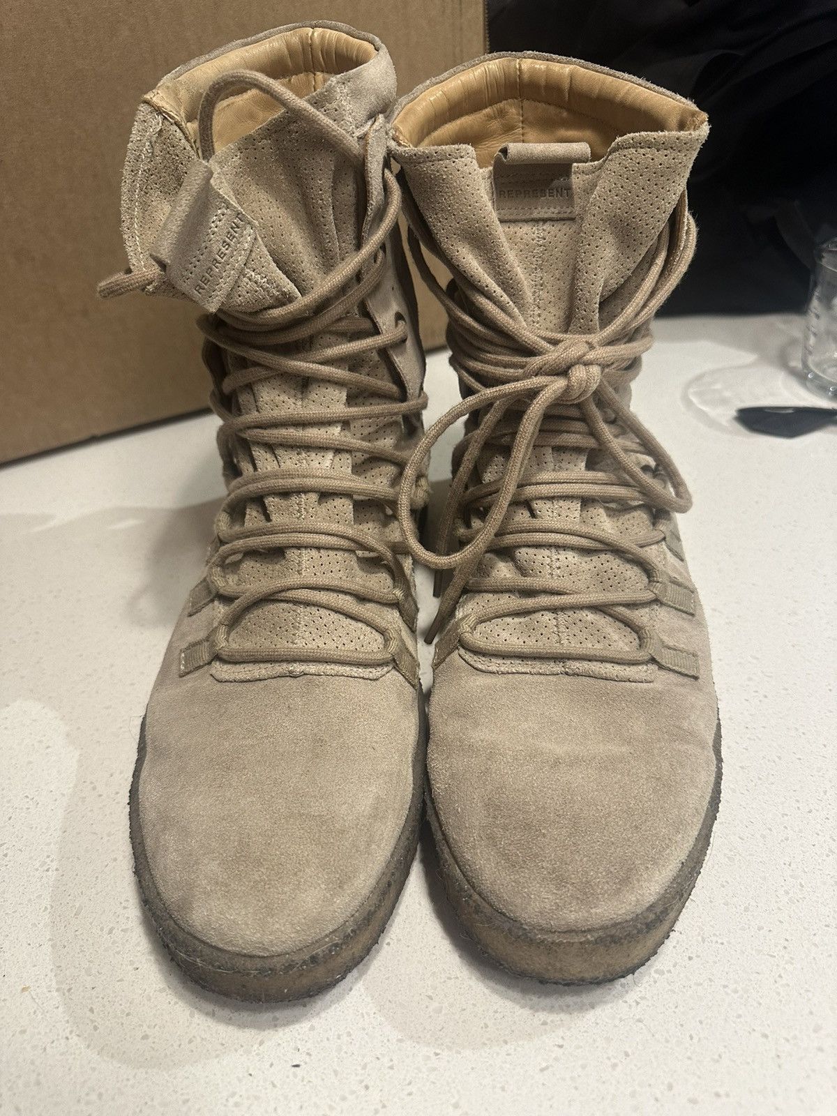 Represent Clo. Represent Dusk Boots Stone Size US 12 / EU 45 - 3 Thumbnail