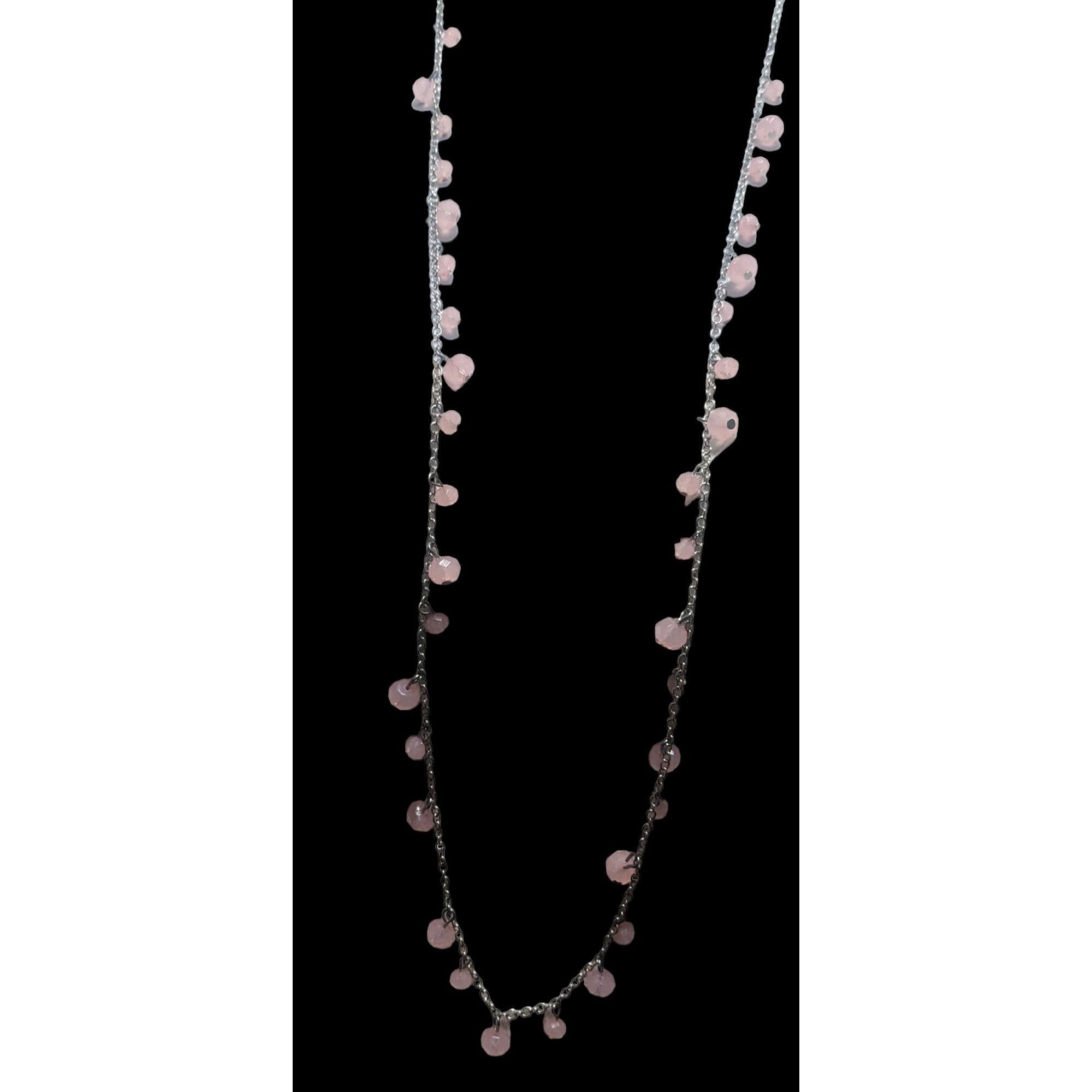 Other Charming Charlie Pink And Silver Necklace Size ONE SIZE - 3 Thumbnail