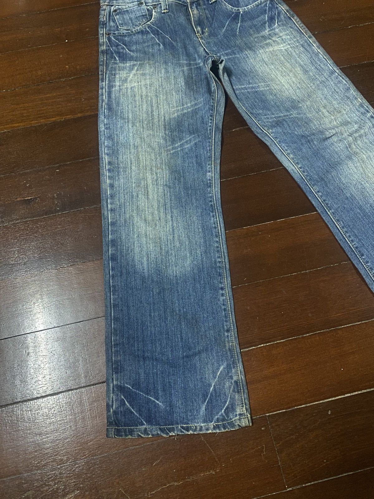 Energie Rare vintage y2k Energie mud wash faded jeans baggy wide Size US 34 / EU 50 - 12 Thumbnail