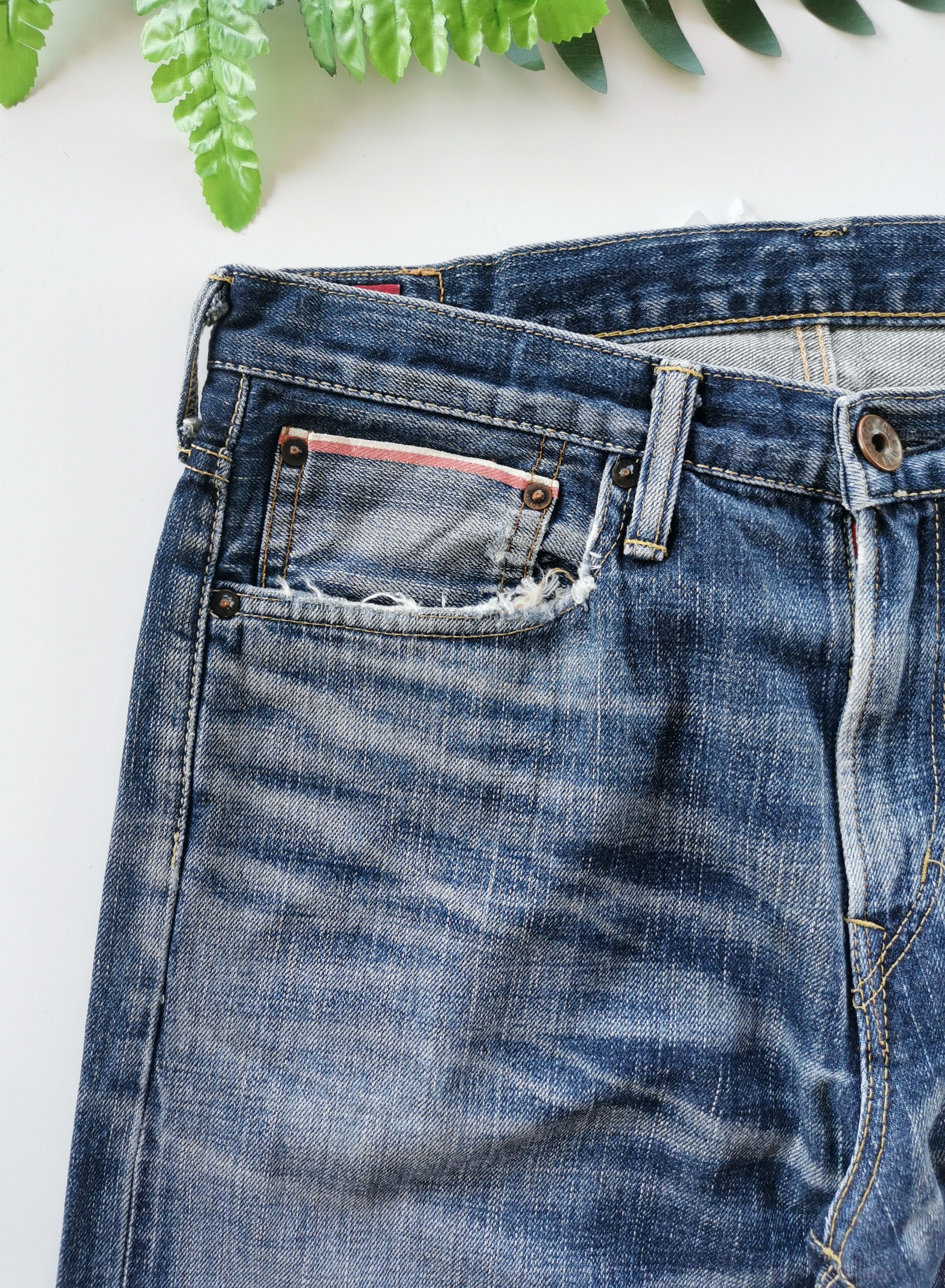 Edwin Edwin 505 zx Selvedge Denim Jeans Size US 32 / EU 48 - 7 Thumbnail