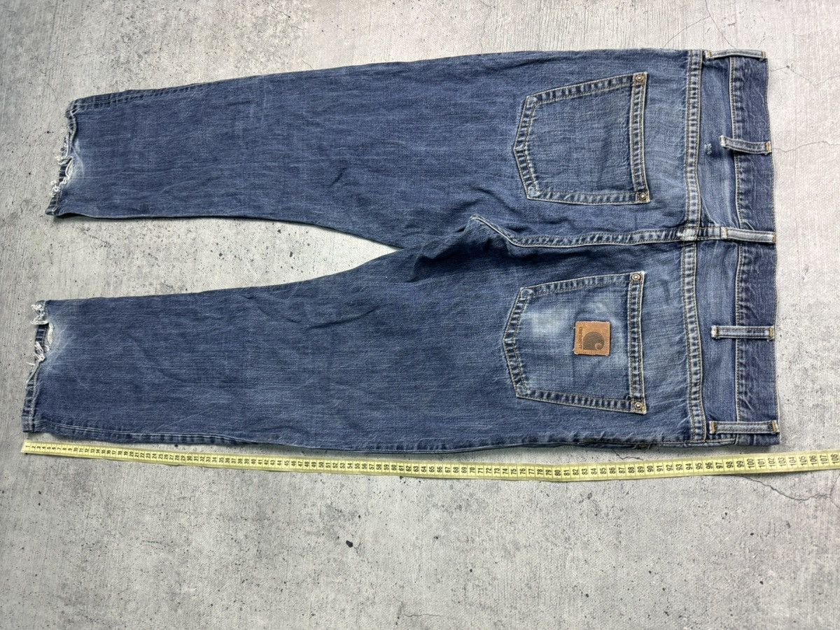 Carhartt Crazy Vintage 90s Carhartt Jeans Relaxed Fit Light Wash Work Size US 32 / EU 48 - 6 Thumbnail