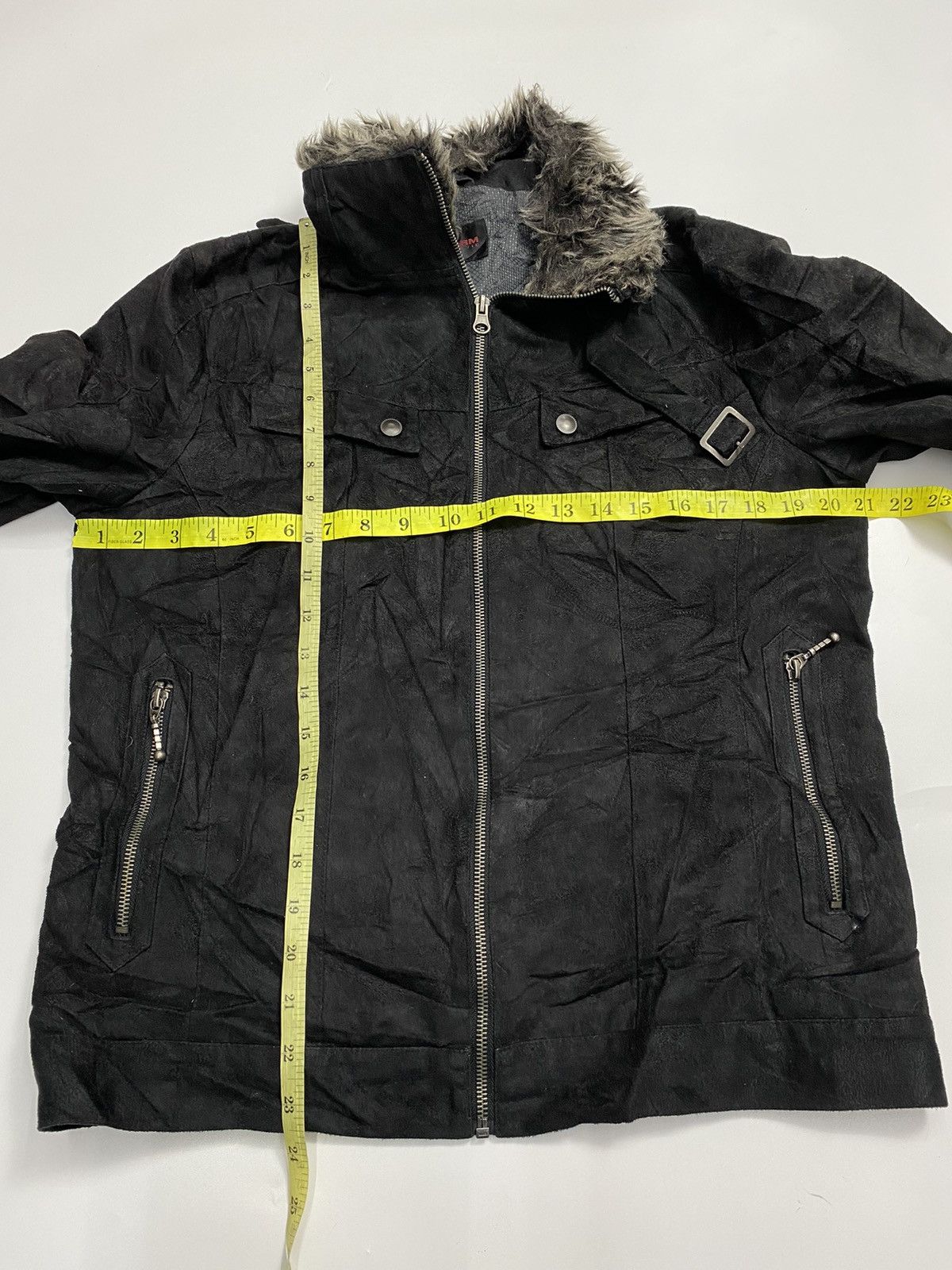If Six Was Nine Fur jacket bono laform suede ifsixwasnine style Size US L / EU 52-54 / 3 - 9 Thumbnail