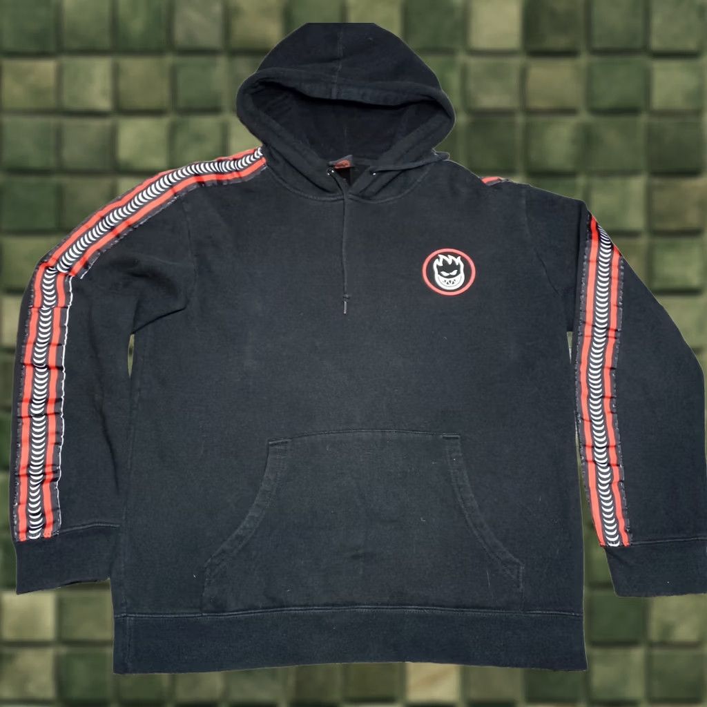 Spitfire VINTAGE Y2K 2000s Spitfire Wheels Skateboard Hoodie The End Size Medium Black Mens Pullover Skateboarding Size US M / EU 48-50 / 2 - 1 Thumbnail
