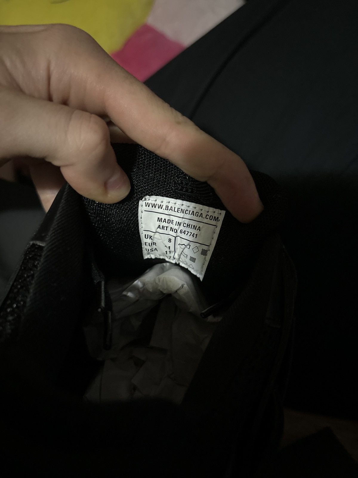 Balenciaga Balenciaga Triple Black Track Sneakers Size US 8 / EU 41 - 5 Thumbnail
