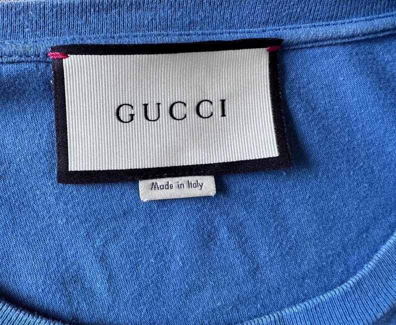 Gucci Gucci Size OS Dark blue long-sleeved T-shirt size OS 2502 Size US M / EU 48-50 / 2 - 2 Thumbnail