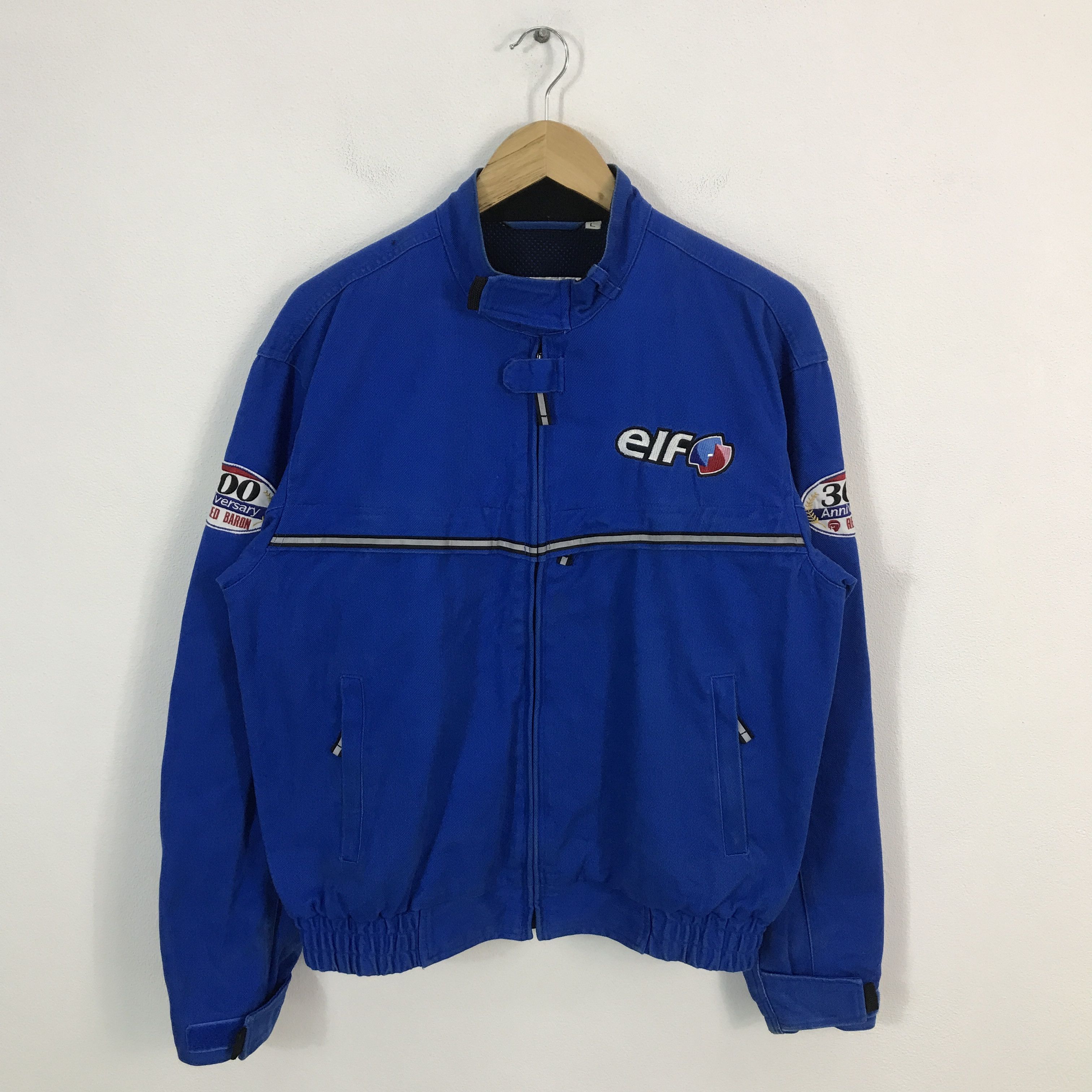 Gear for Sports × Japanese Brand Vintage eif Racing brand oil Japan Bomber style jacket Size US L / EU 52-54 / 3 - 1 Thumbnail