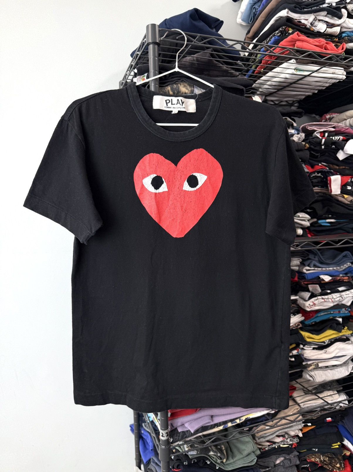 Other Vintage Play Comme des Garcons T Shirt Size US M / EU 48-50 / 2 - 1 Thumbnail