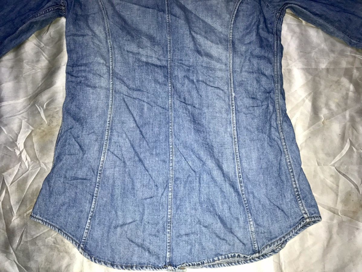 Dolce & Gabbana Dolce & Gabbana Denim Shirt Size M / US 6-8 / IT 42-44 - 8 Thumbnail