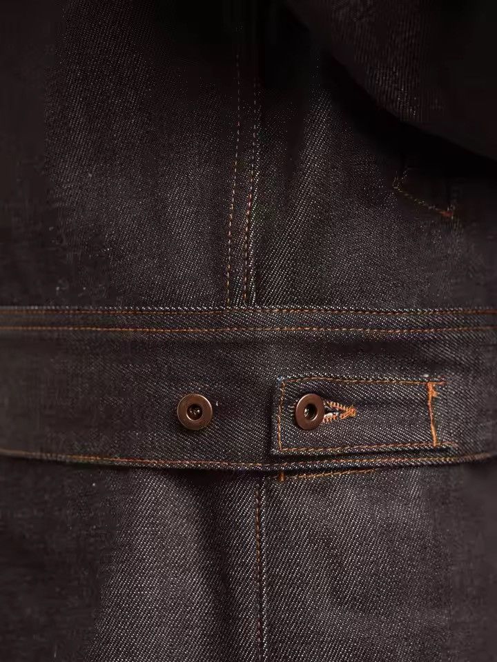 Japanese Brand Dark Denim Jacket Size US M / EU 48-50 / 2 - 6 Thumbnail