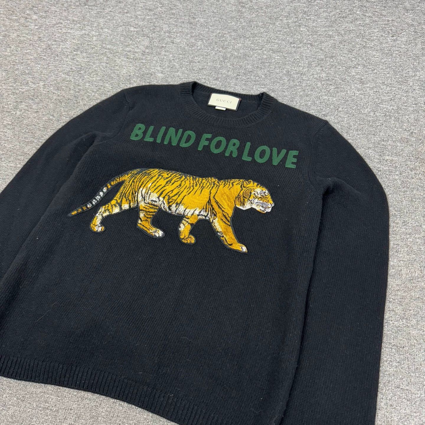Gucci Gucci Tiger Knit Sweater, 99% New, Size M Size M / US 6-8 / IT 42-44 - 5 Thumbnail