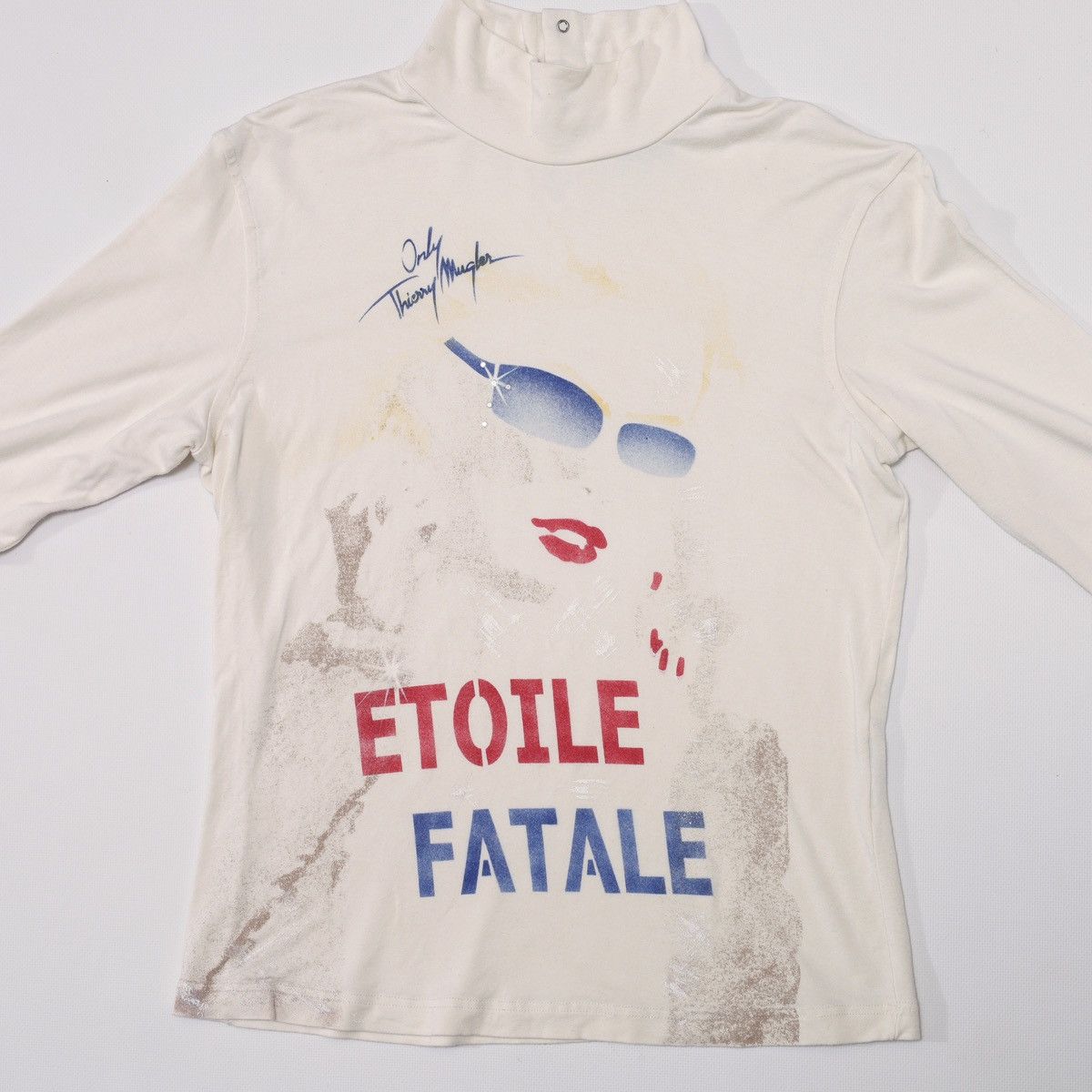 Thierry Mugler Only Thierry Mugler Etoile Fatale Vintage Golf Top Sleeve Size M / US 6-8 / IT 42-44 - 4 Thumbnail