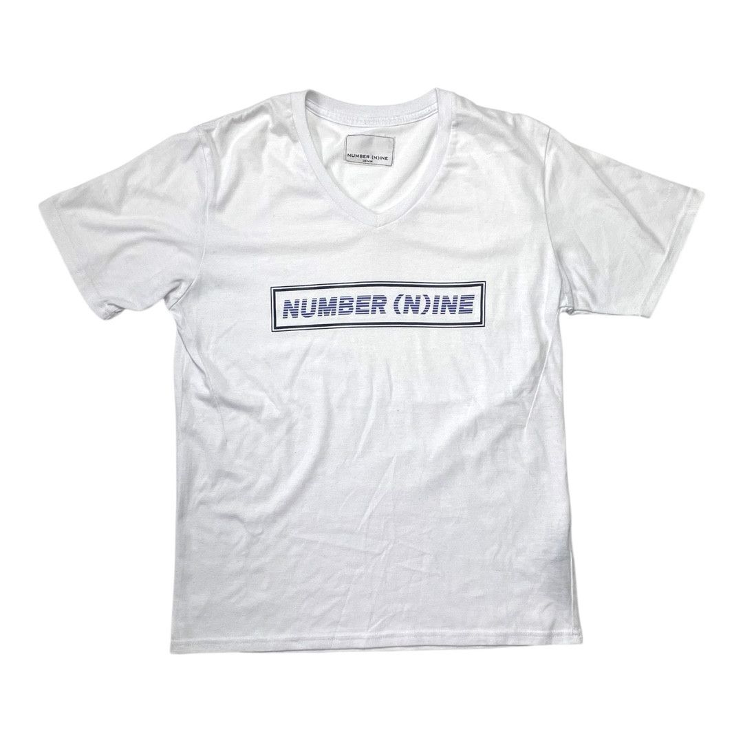 Number (N)ine Number (N)ine White Logo Tee Size US M / EU 48-50 / 2 - 1 Thumbnail