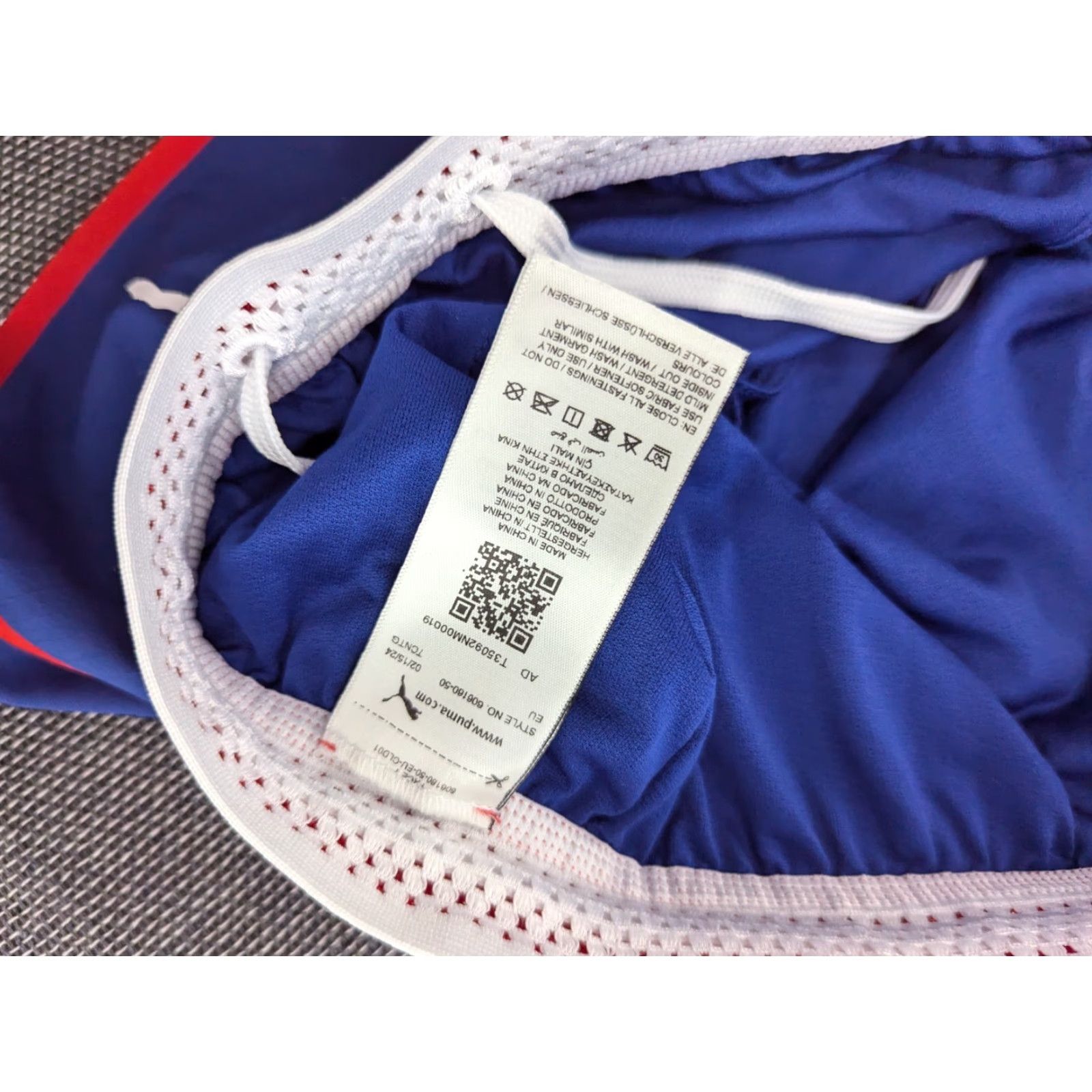 Puma PUMA Norway Olympic Team 2024 Womens Shorts Small Blue Track & Field Drawstrings Shirt? Size 28" / US 6 / IT 42 - 4 Thumbnail