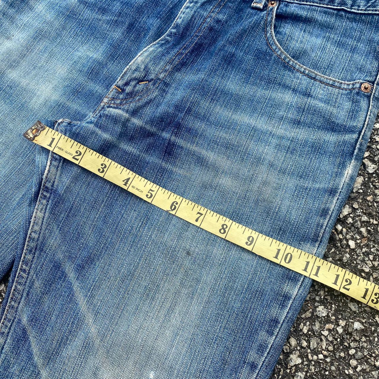 Levi's Vintage Levis 516 Flare Distressed Denim Size US 31 - 6 Thumbnail