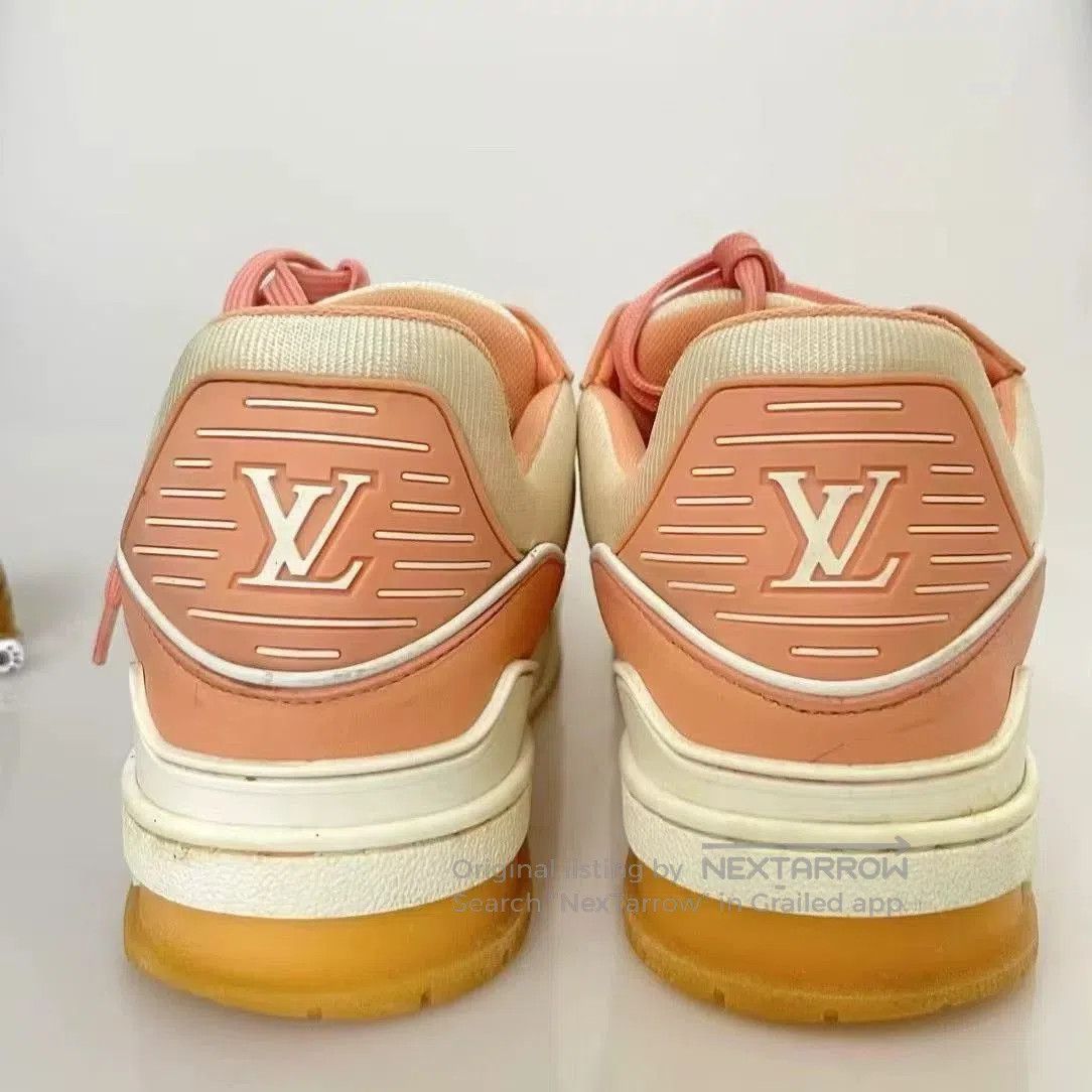Louis Vuitton LV Trainer Peach. Size US 8.5 / EU 41-42 - 5 Thumbnail