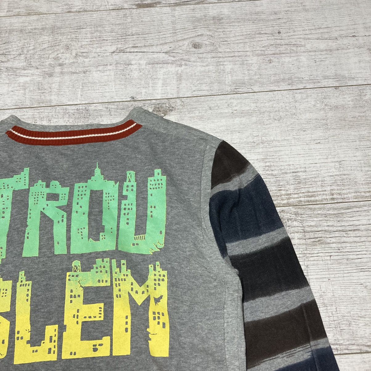 John Galliano Galliano Patchwork Jumper Sweater “Trou blem aker” Size US S / EU 44-46 / 1 - 5 Thumbnail