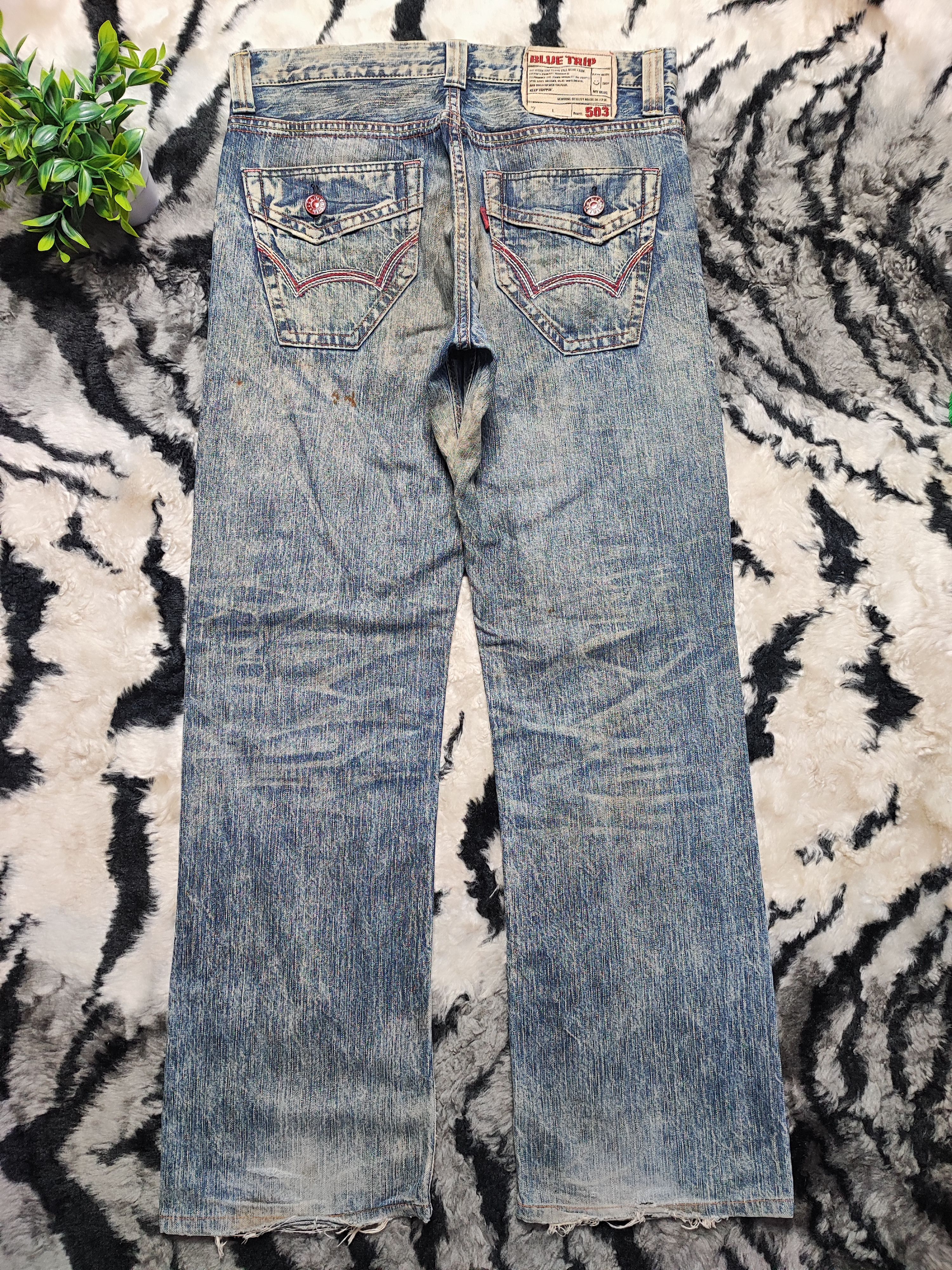 Edwin Edwin Blue Trip Mudwash Asid Wash Distress Rusty Size US 31 - 7 Thumbnail