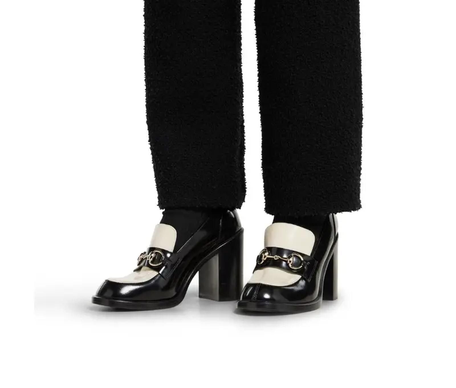 Gucci Gucci Horsebit Heeled Loafers Size US 5 / IT 35 - 4 Thumbnail