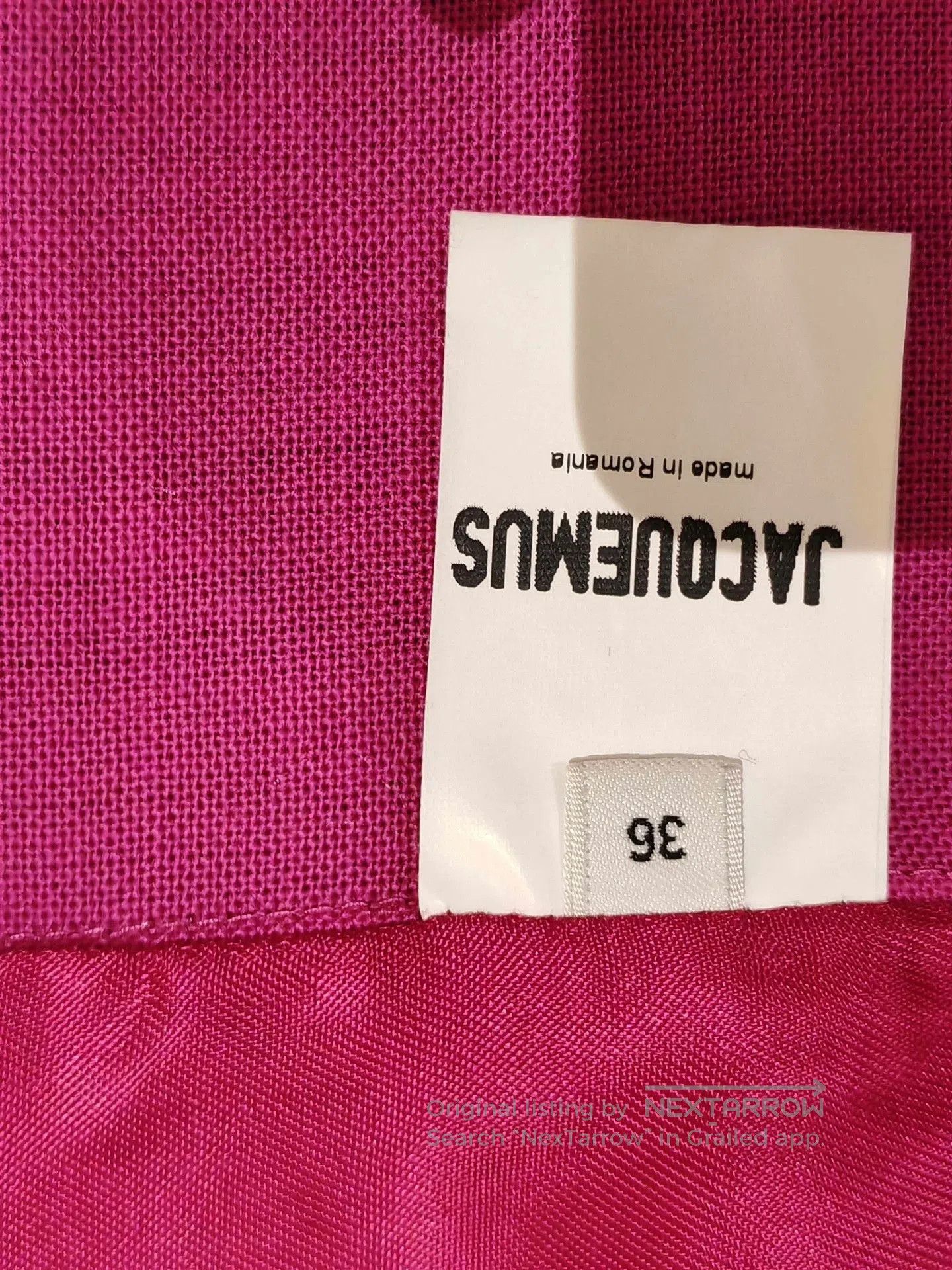 Jacquemus Jacquemus Pink Blazer Size 36. Size XS / US 0-2 / IT 36-38 - 5 Thumbnail