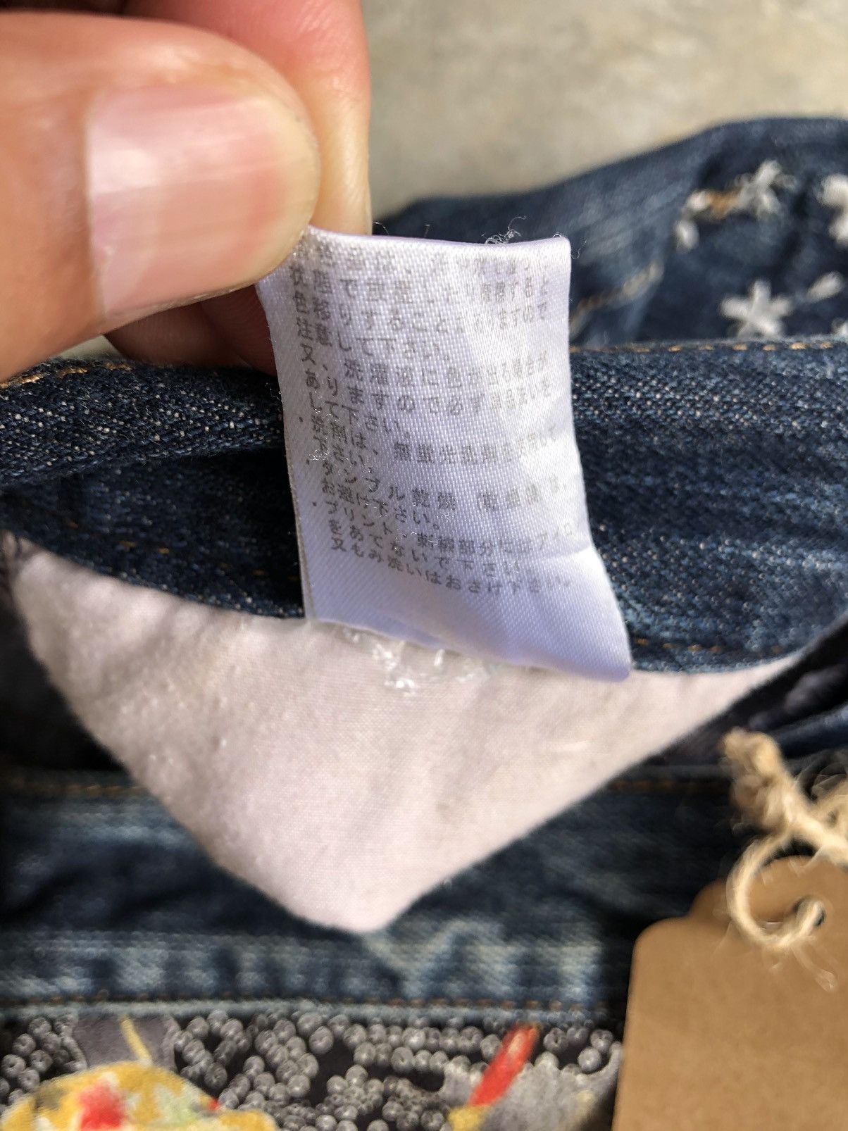 Japanese Brand Japanese Buden Embroidered Jeans Distressed Denim Size US 34 / EU 50 - 20 Thumbnail