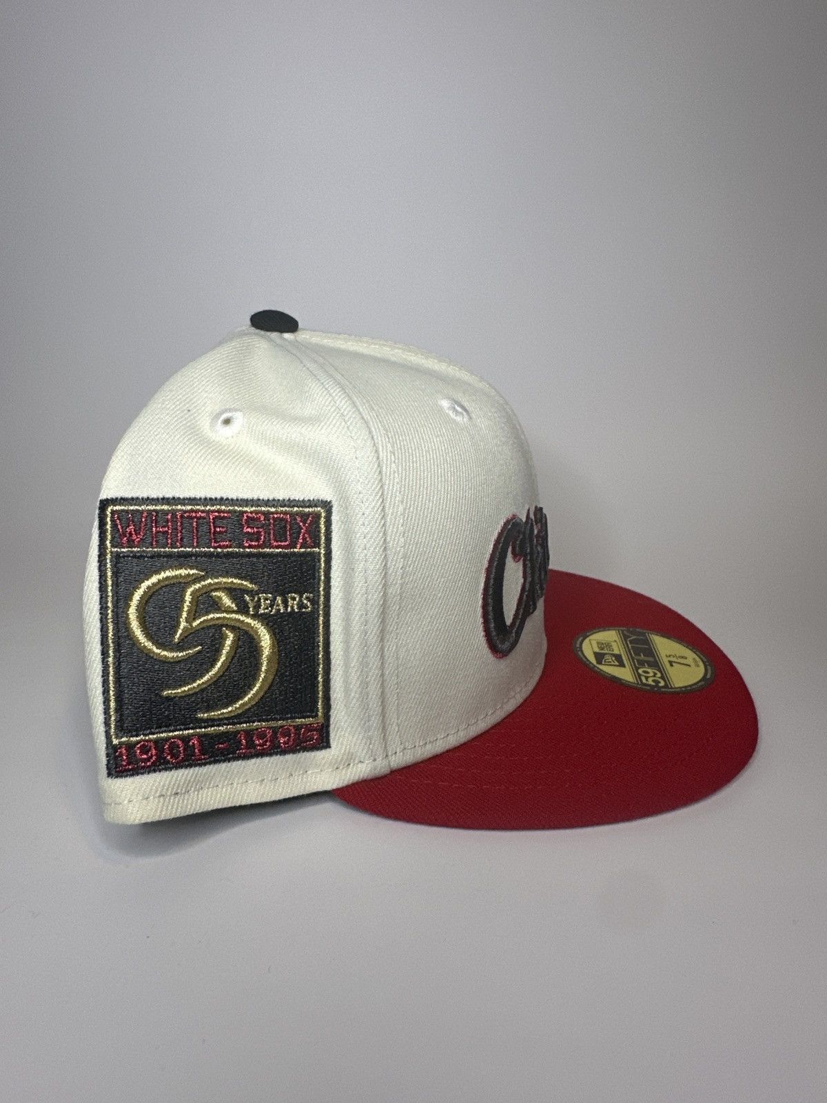 New Era Off White Inspired 95 North Chicago White Sox Size ONE SIZE - 4 Thumbnail