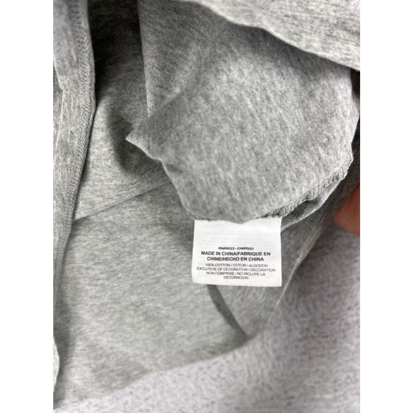 Nike Nike Shirt Mens Medium Gray Air Swoosh Logo Short Sleeve Crew Neck 100% Cotton Size US M / EU 48-50 / 2 - 5 Thumbnail