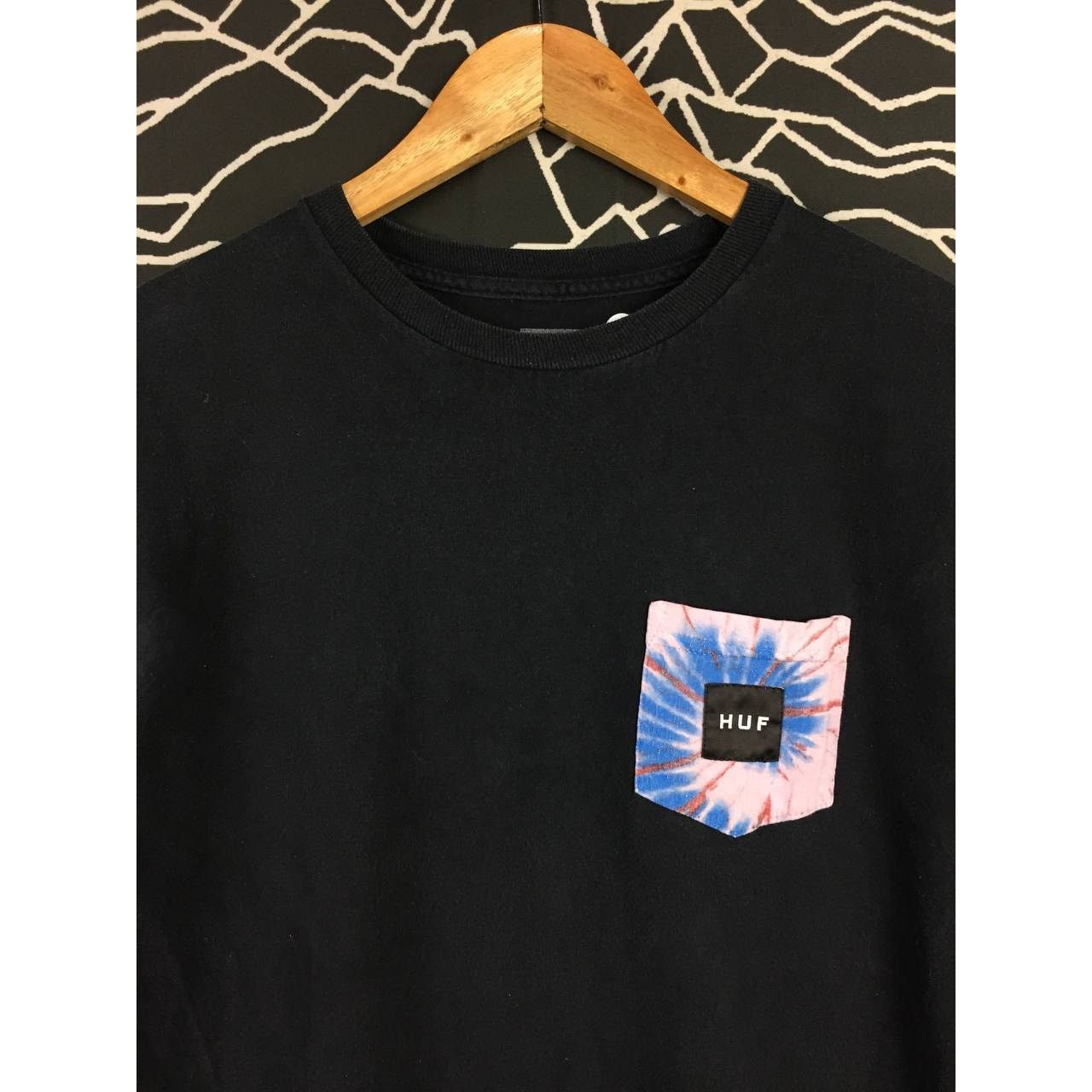 Huf HUF Skateboards Tie Dye Pocket Tee Size M Size US M / EU 48-50 / 2 - 3 Thumbnail