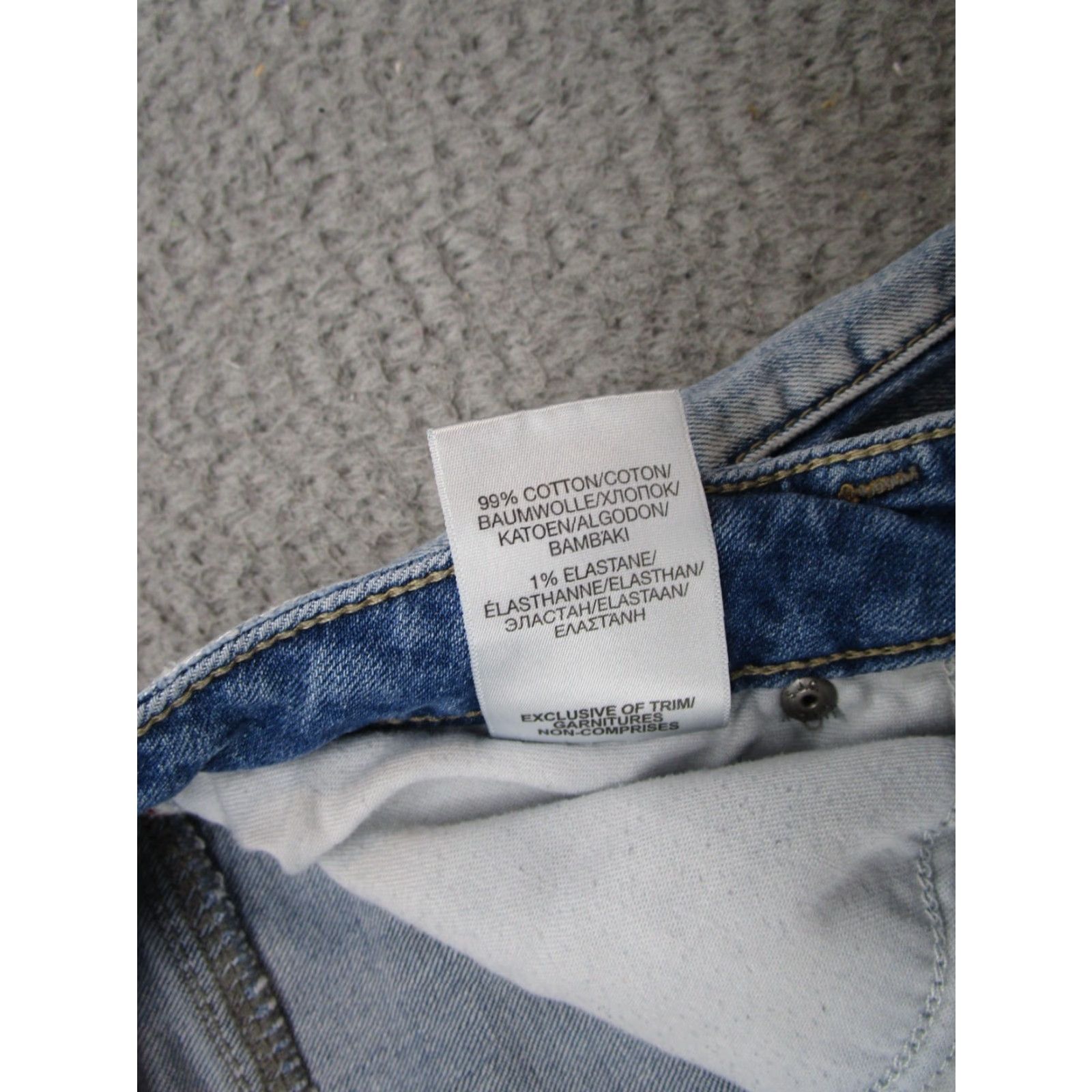 Silver Jeans Co. Silver Jeans Suki Slim Ankle Jeans - 28x27 Distressed Blue Denim, 5-Pocket, Stretch, Zip, Regular, Women, Vintage? No Size 28" / US 6 / IT 42 - 6 Thumbnail