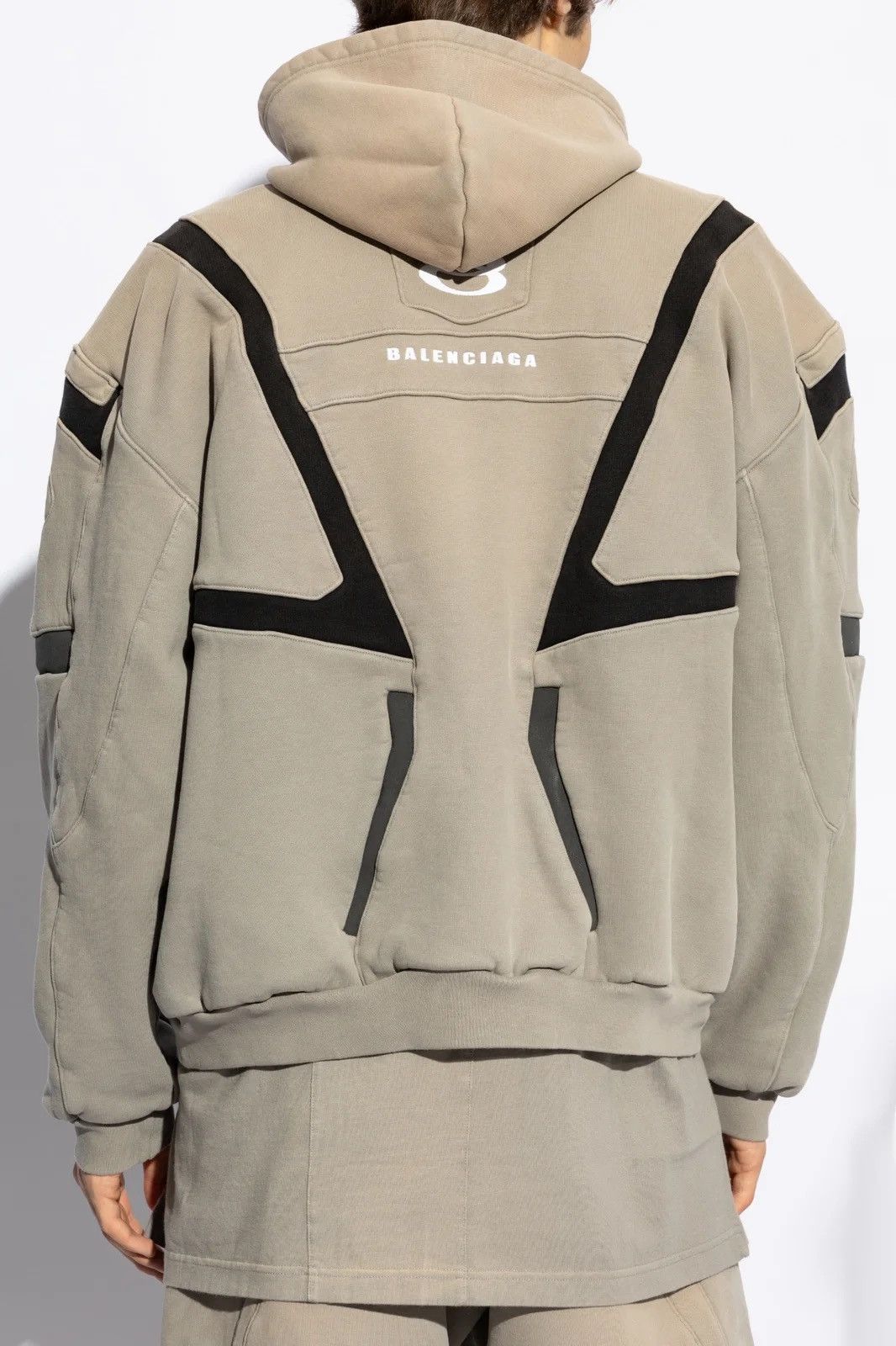 Balenciaga ❌SOLD OUT EVERYWHERE ❌ Biker Unity Zip Up Hooded Jacket Size US XL / EU 56 / 4 - 3 Thumbnail