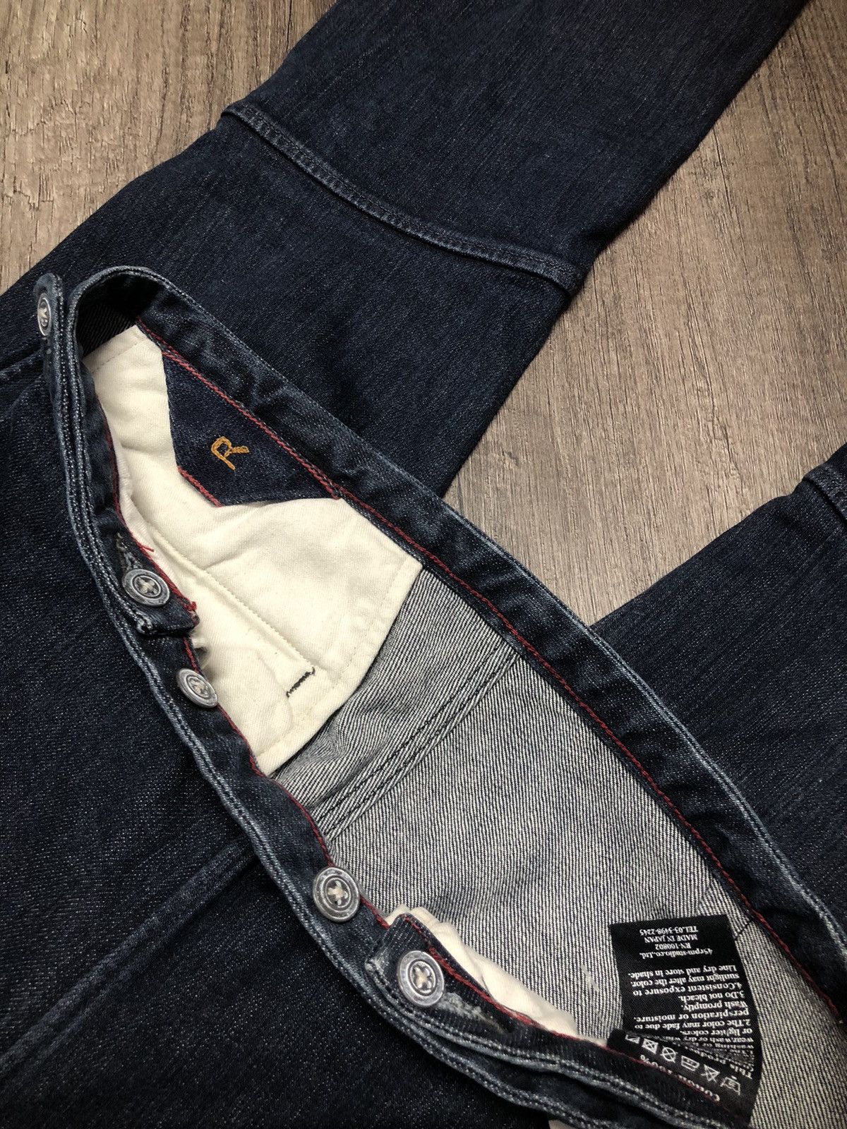 45rpm × Japanese Brand × Kapital Vintage 45rpm Denim Pants Rare Design Size 28" / US 6 / IT 42 - 13 Thumbnail
