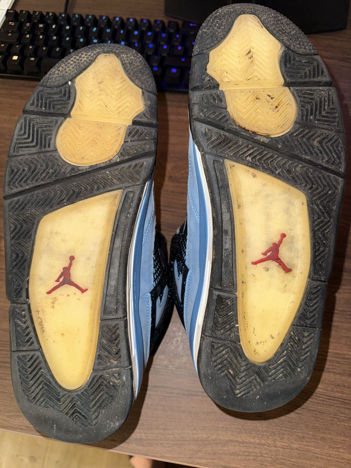 Jordan Brand × Nike × Travis Scott Travis Scott Jordan 4 Size US 9.5 / EU 42-43 - 5 Thumbnail