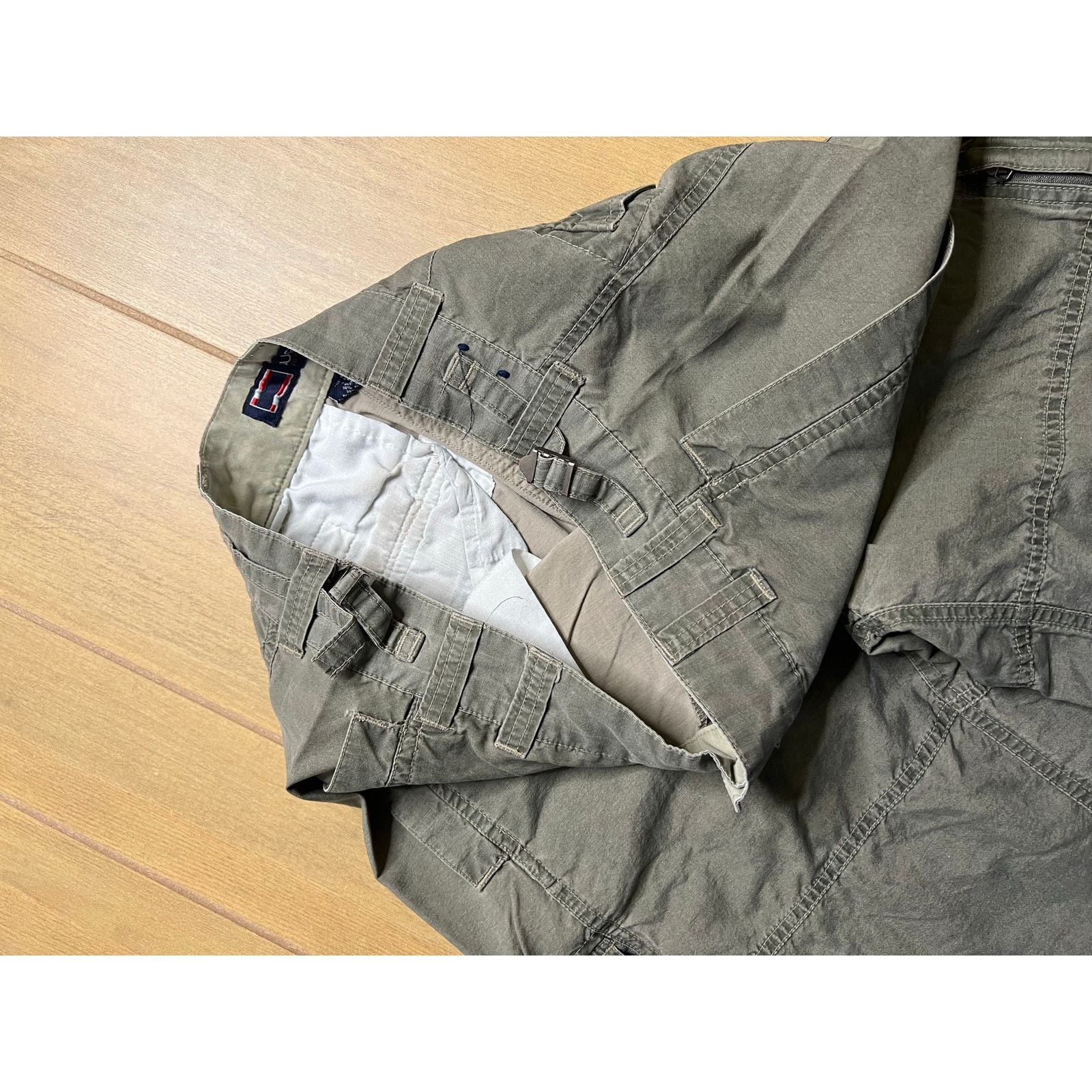 Bugle Boy Vintage 90s Bugle Boy Cargo Pants Mens 30x30 Olive Green Y2K Size US 30 / EU 46 - 4 Thumbnail